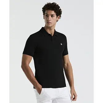 Polo básica color negro