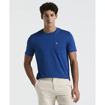 Camiseta moda azul