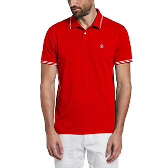 Polo interlock moda jersey m/c