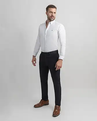 PANTALÓN CASUAL SAVANE GEO KHAKIS AZUL
