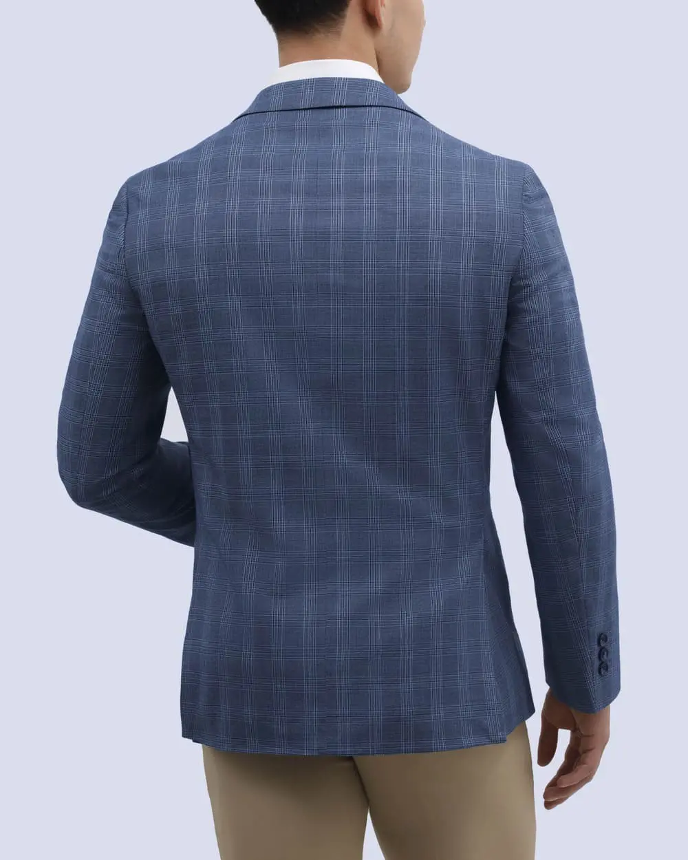 Blazer slim fit en color azul