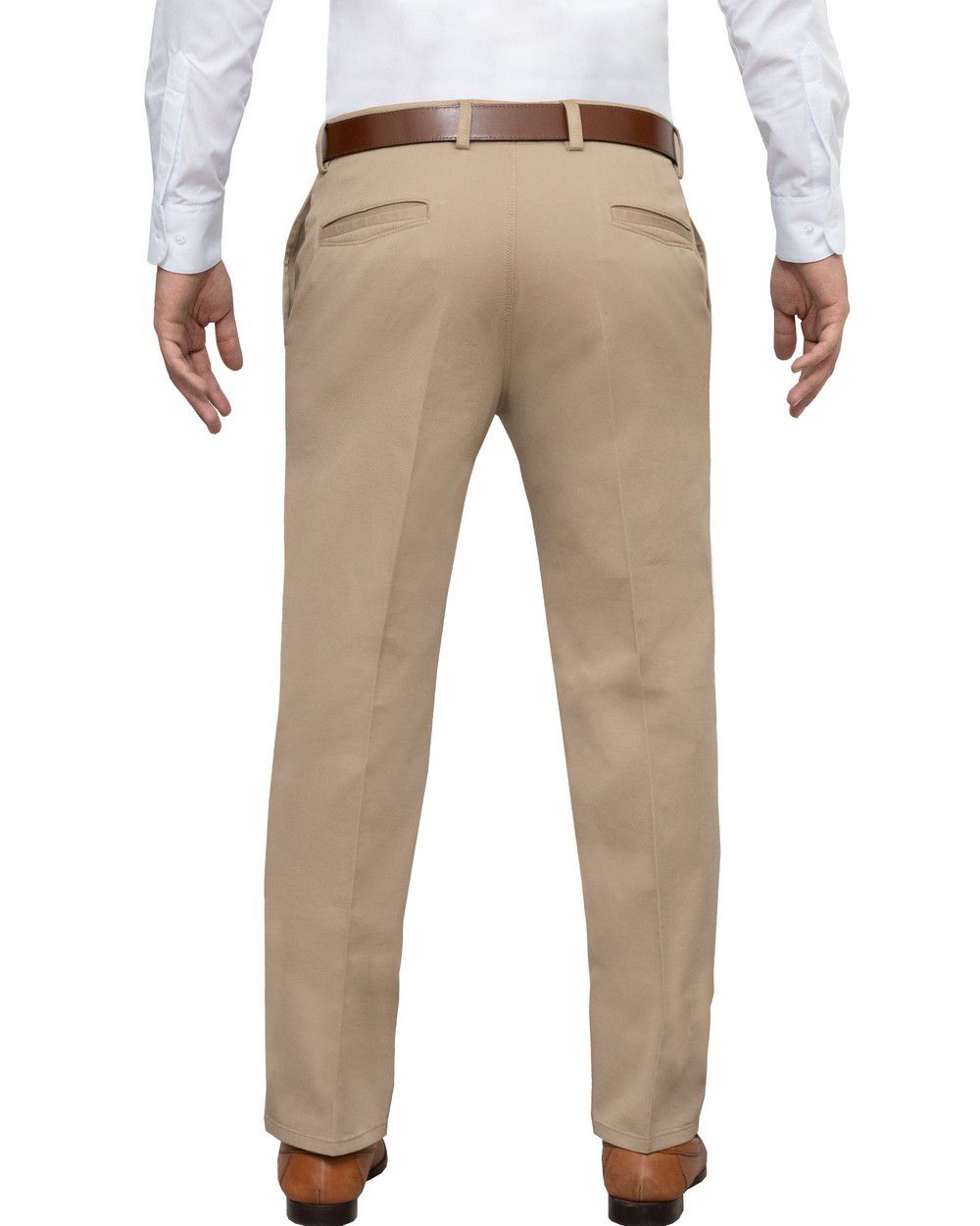 Pantalon Twill Manhattan Regular Fit Complete Comfort Beige