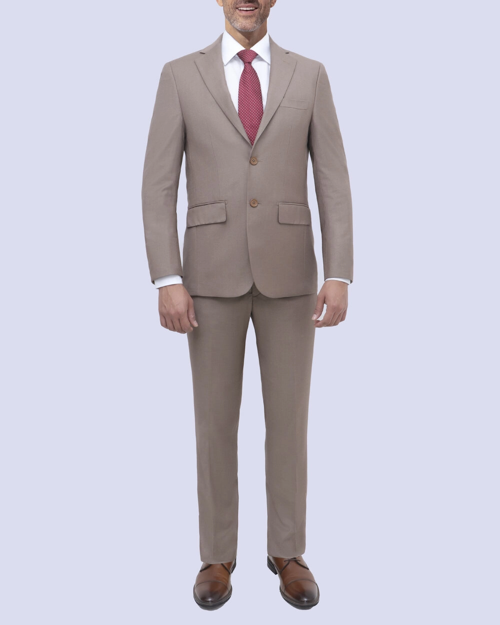 Traje pierre cardin modern fit color beige