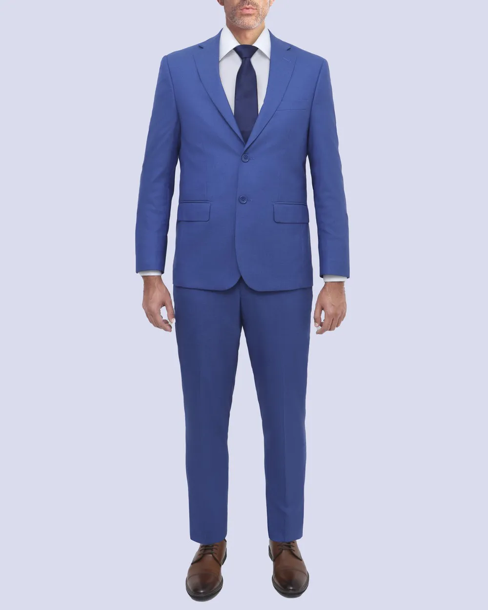 Traje pierre cardin modern fit color azul con diseño