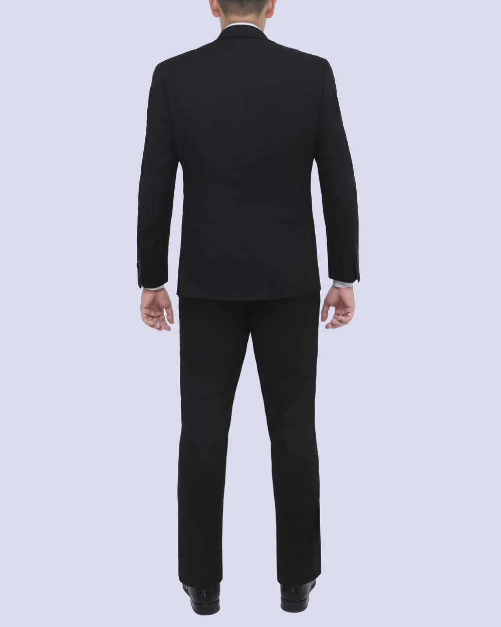 Traje pierre cardin modern fit color negro con diseño