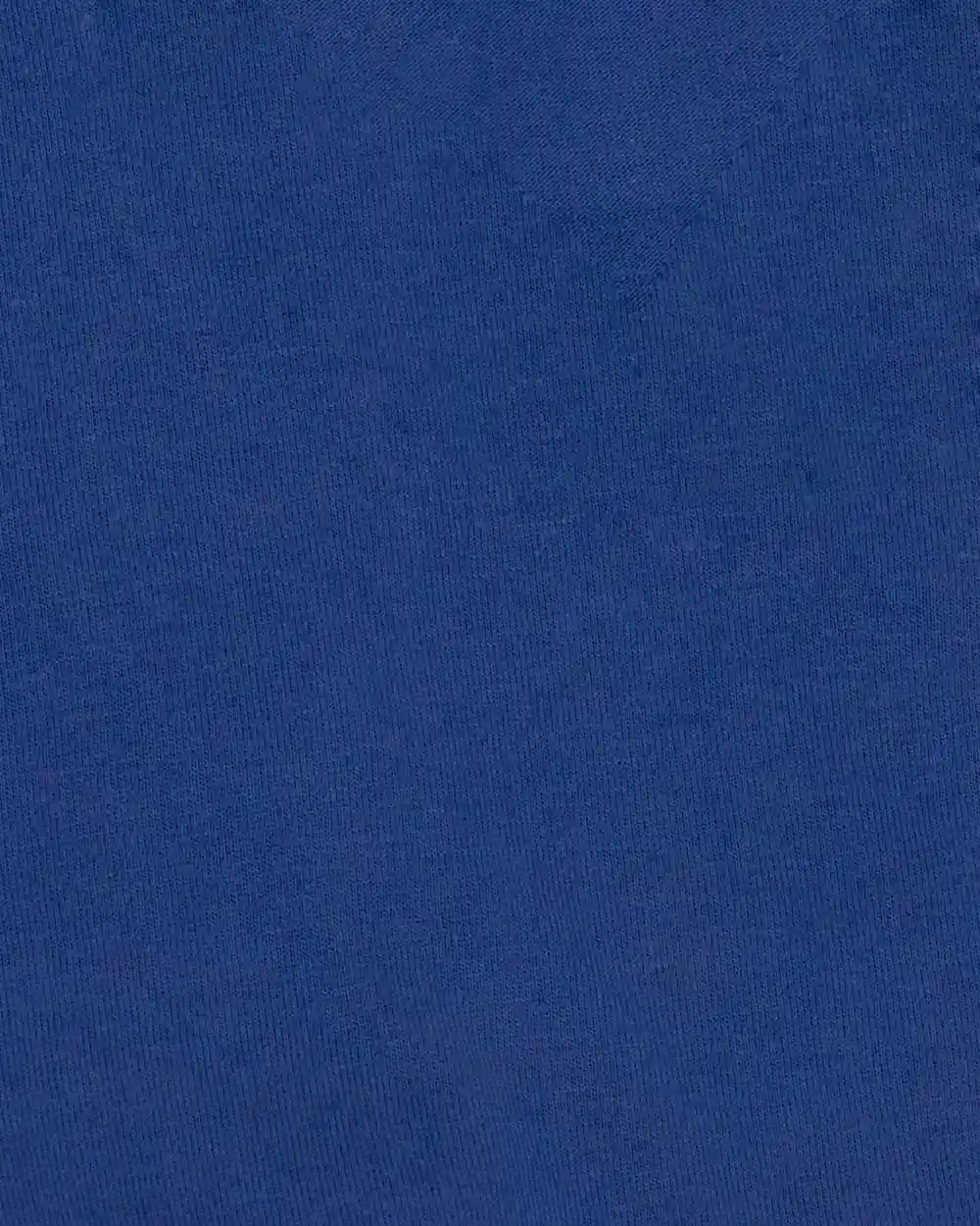 Camiseta lisa cuello v manga corta azul marino