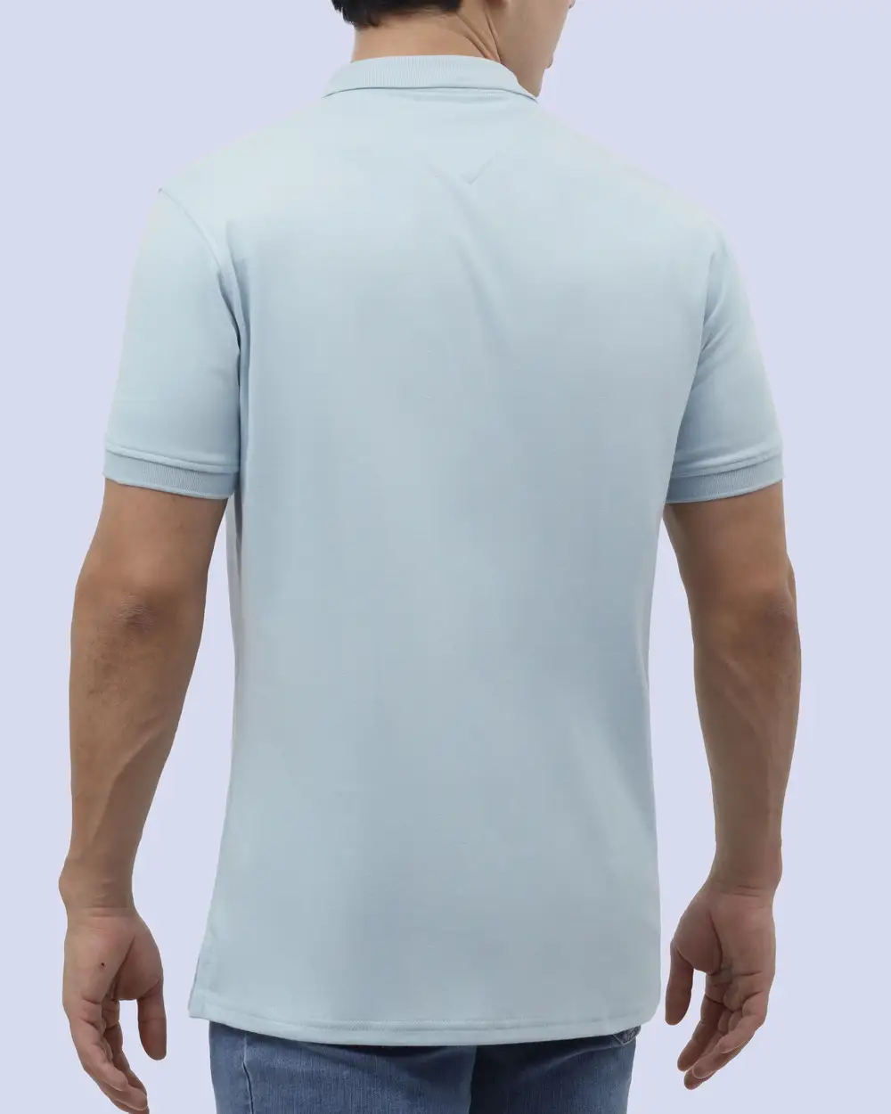 Camisa sport premium cotton d+ celeste