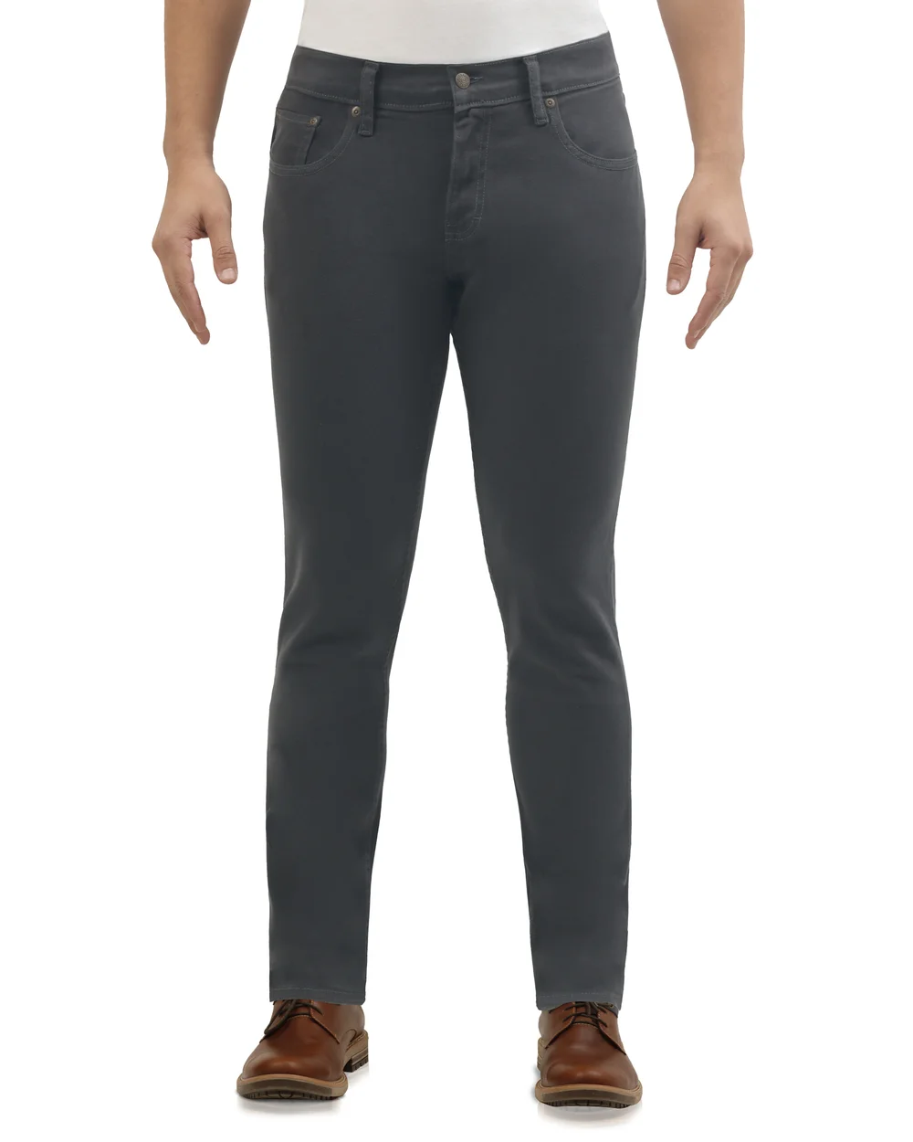Jeans 721 skinny twill stretch gris