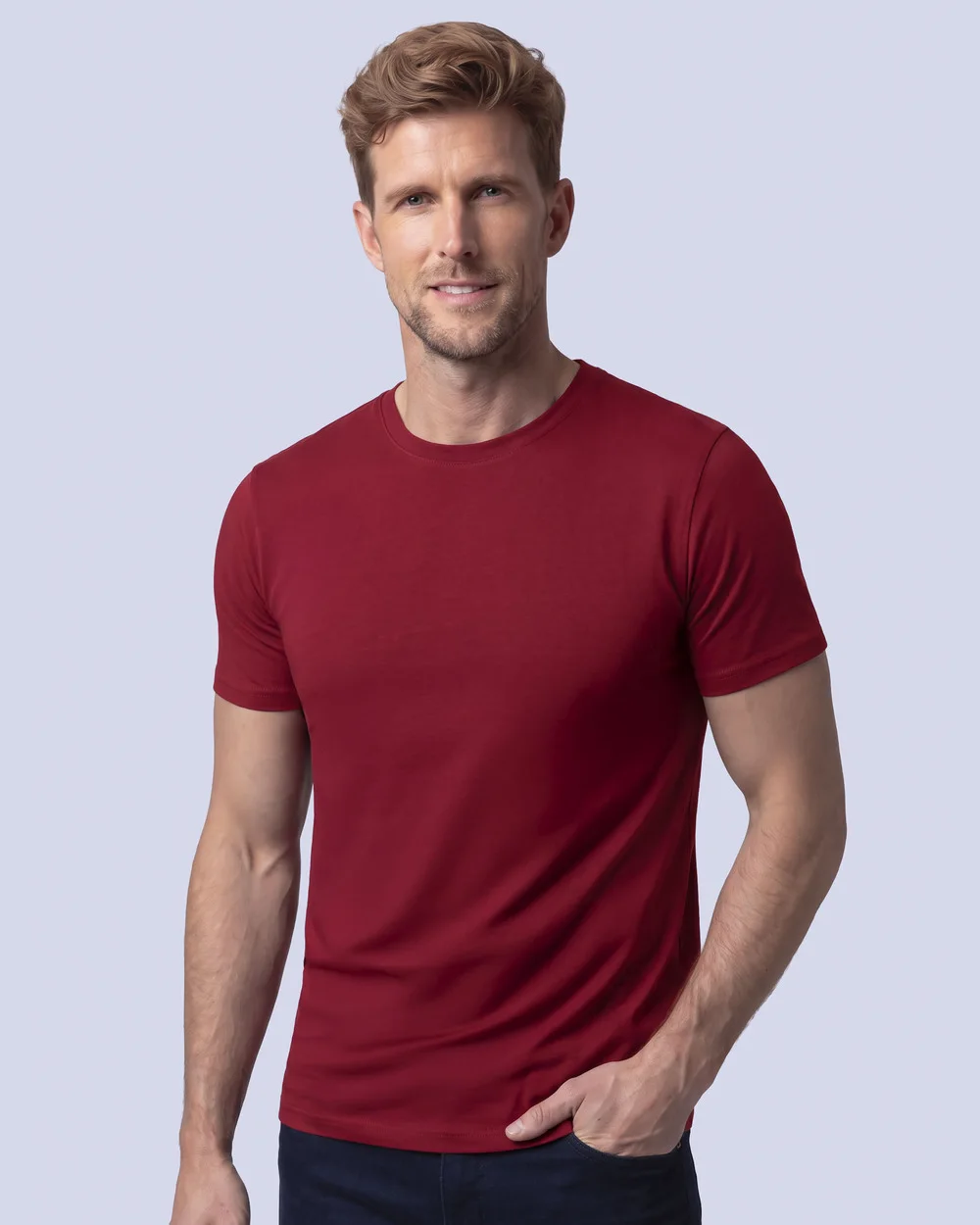Camiseta premium cotton d+ rojo