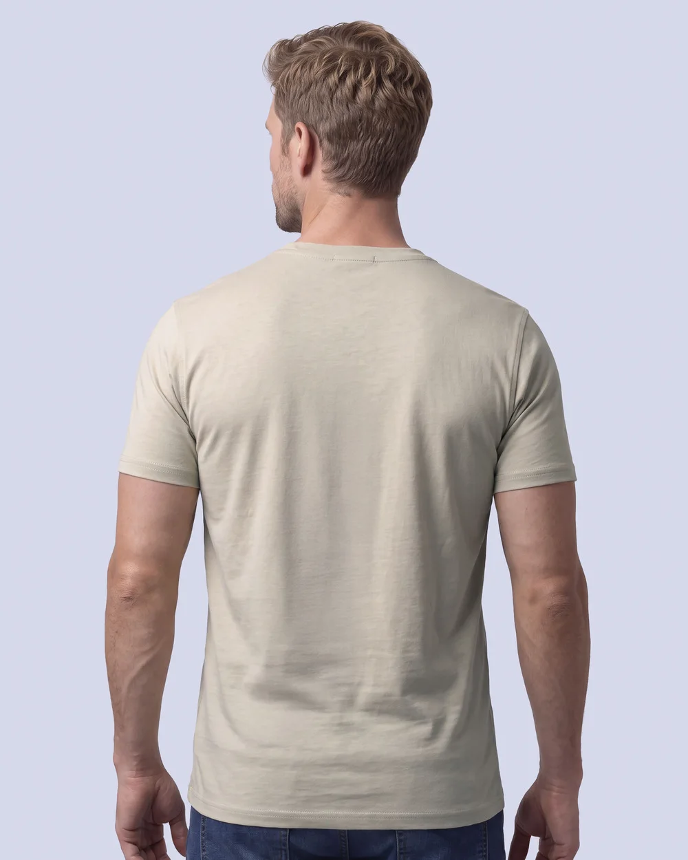 Camiseta premium cotton d+ beige