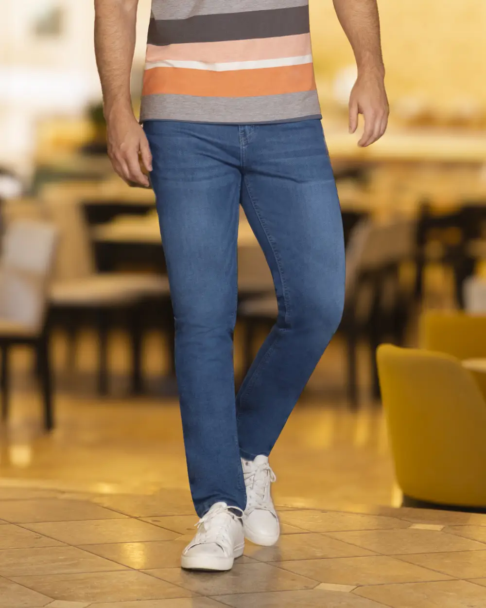 Jeans 711 slim fit stretch azul