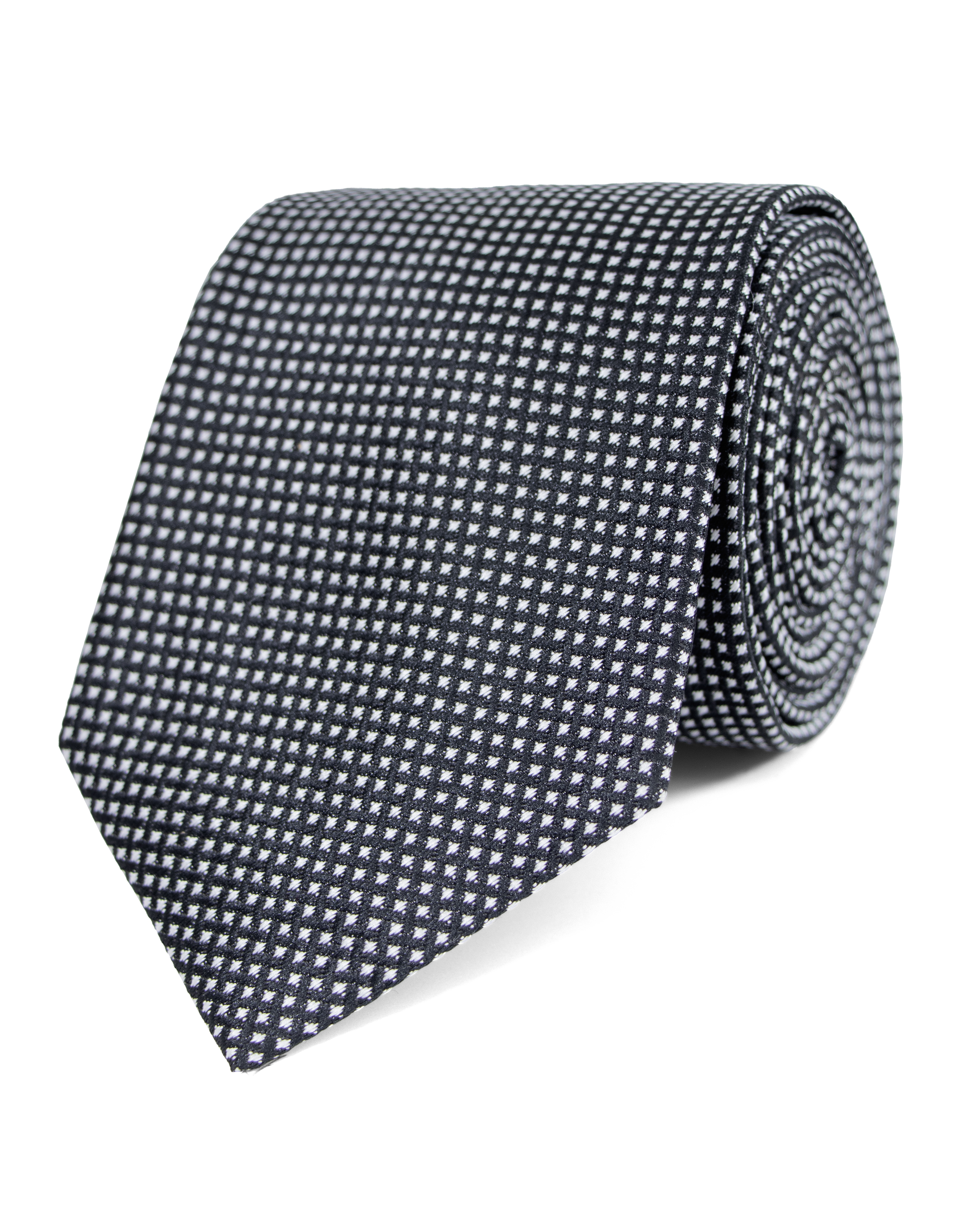 Corbata corcel con diseño azul