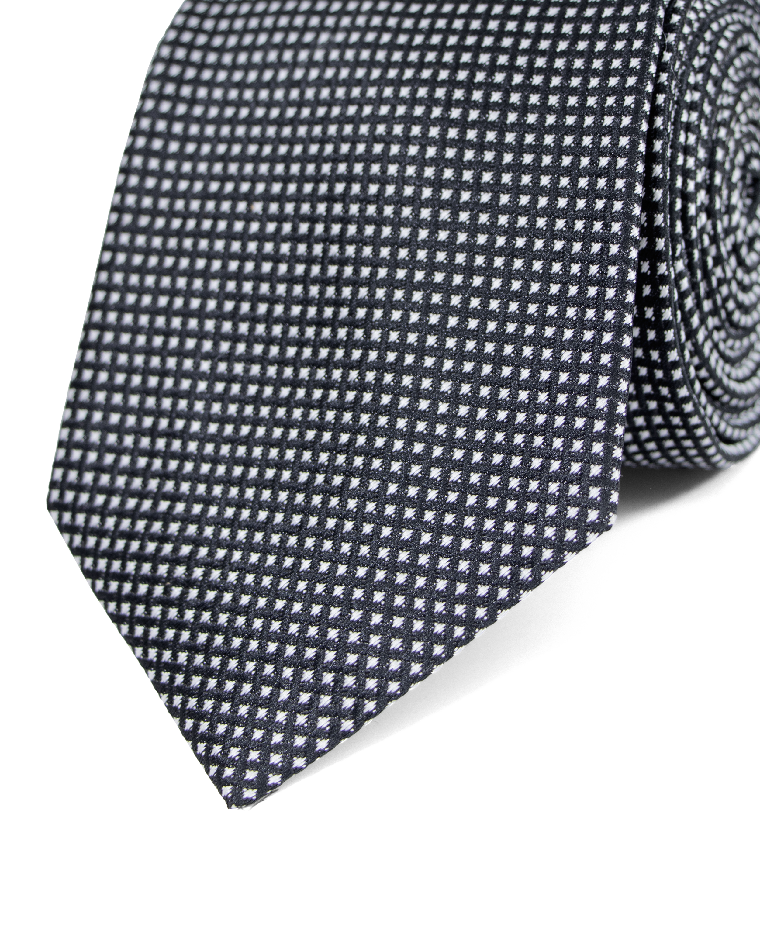 Corbata corcel con diseño azul
