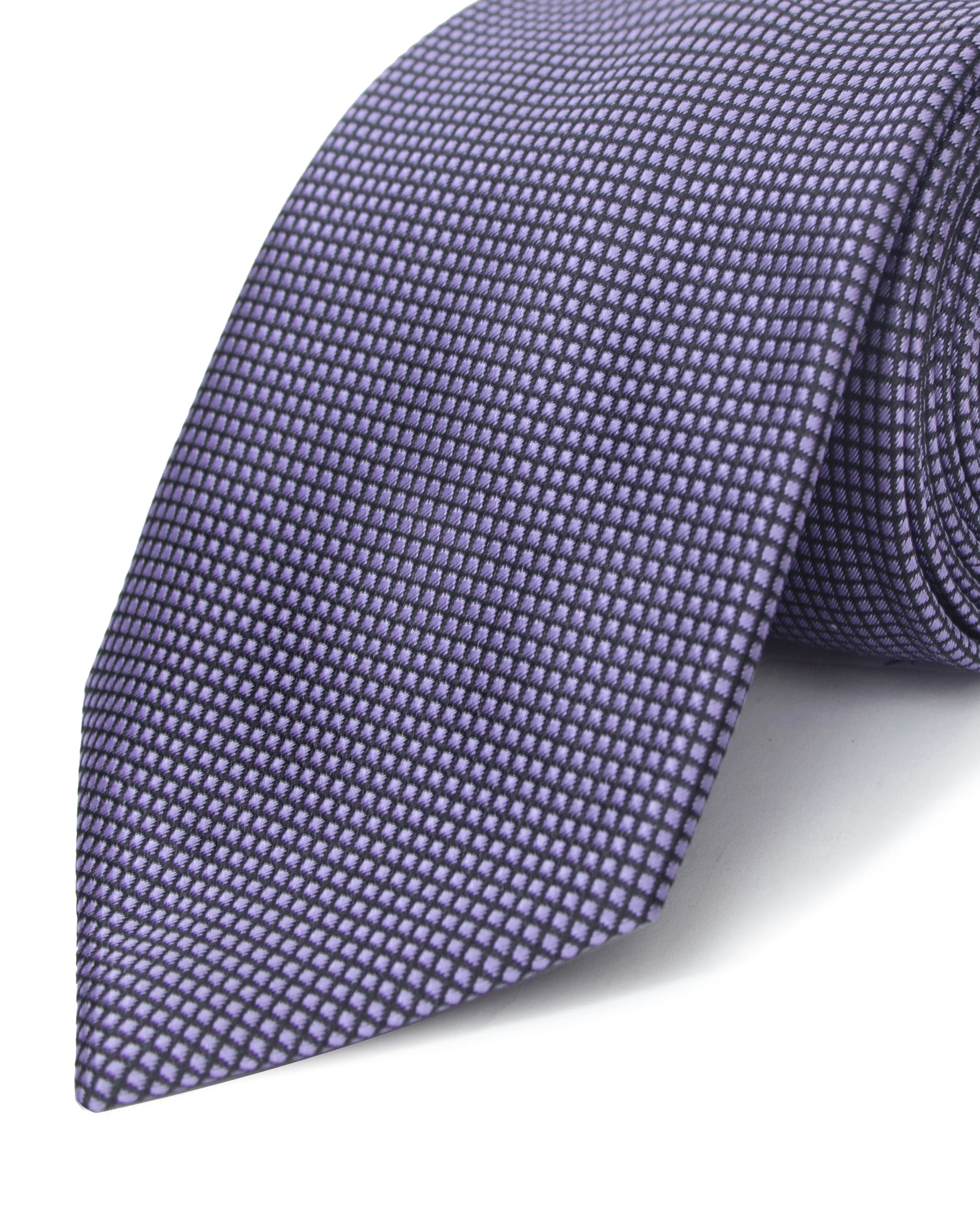 Corbata corcel morada
