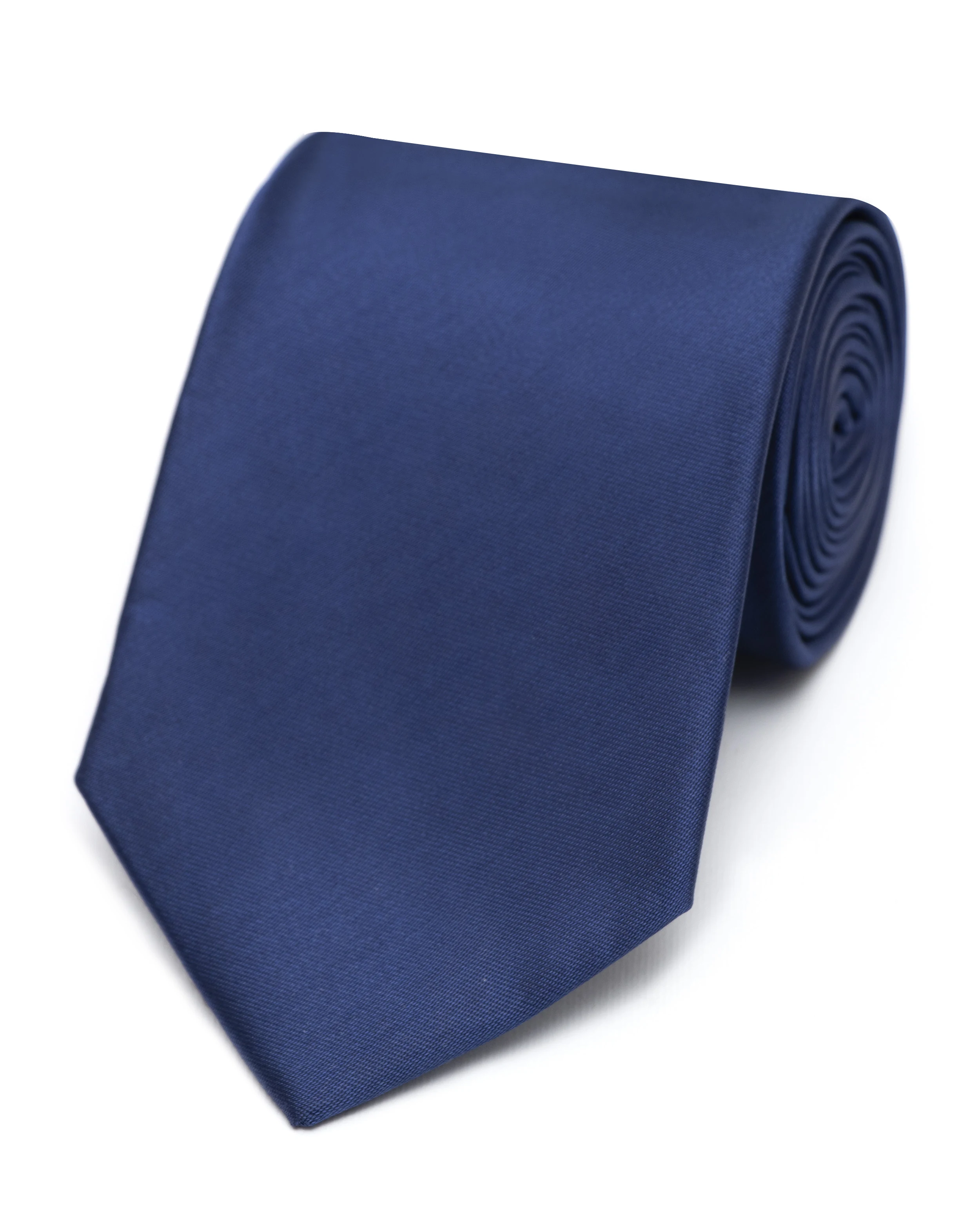 Corbata corcel lisa azul