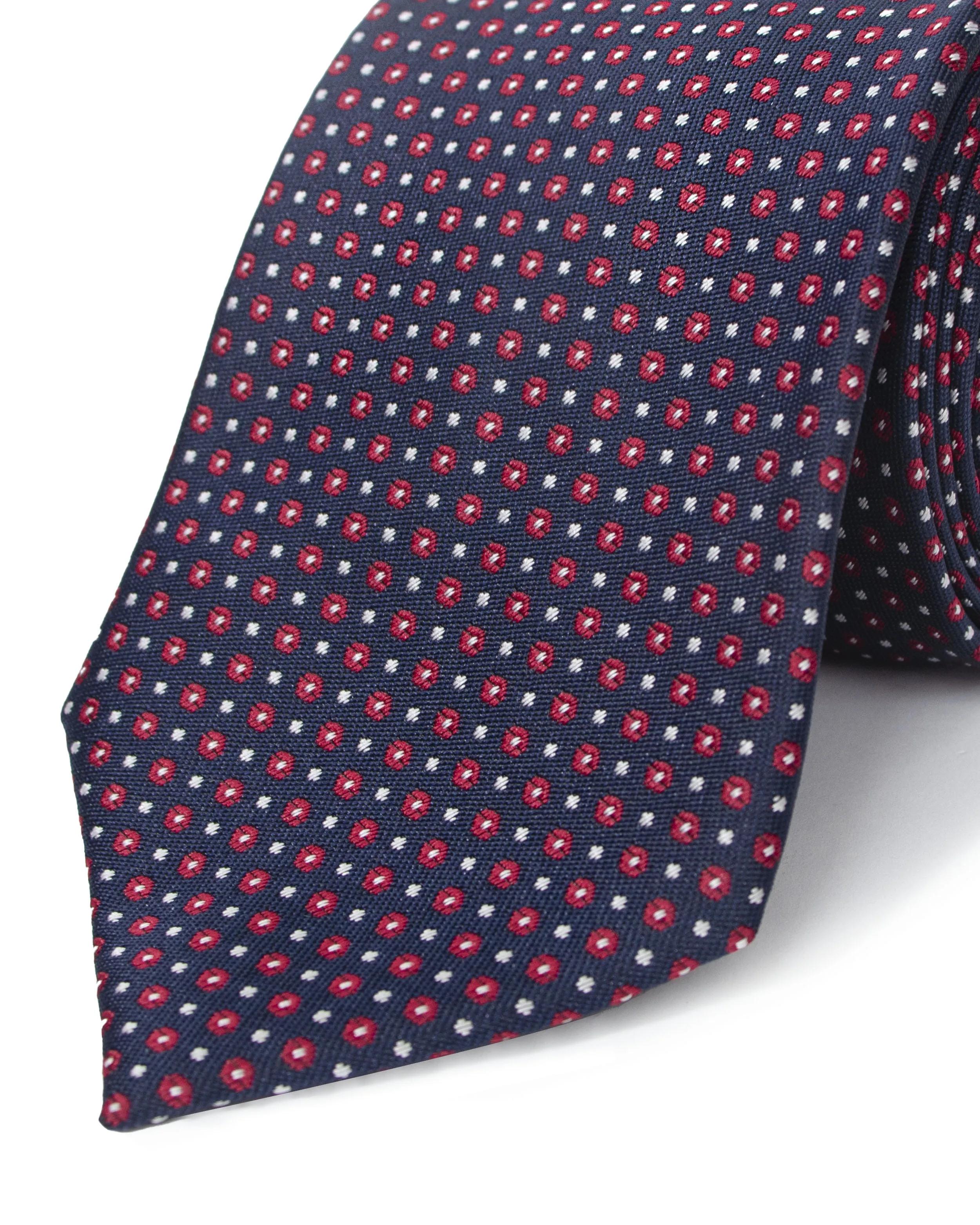 Corbata corcel con diseño azul