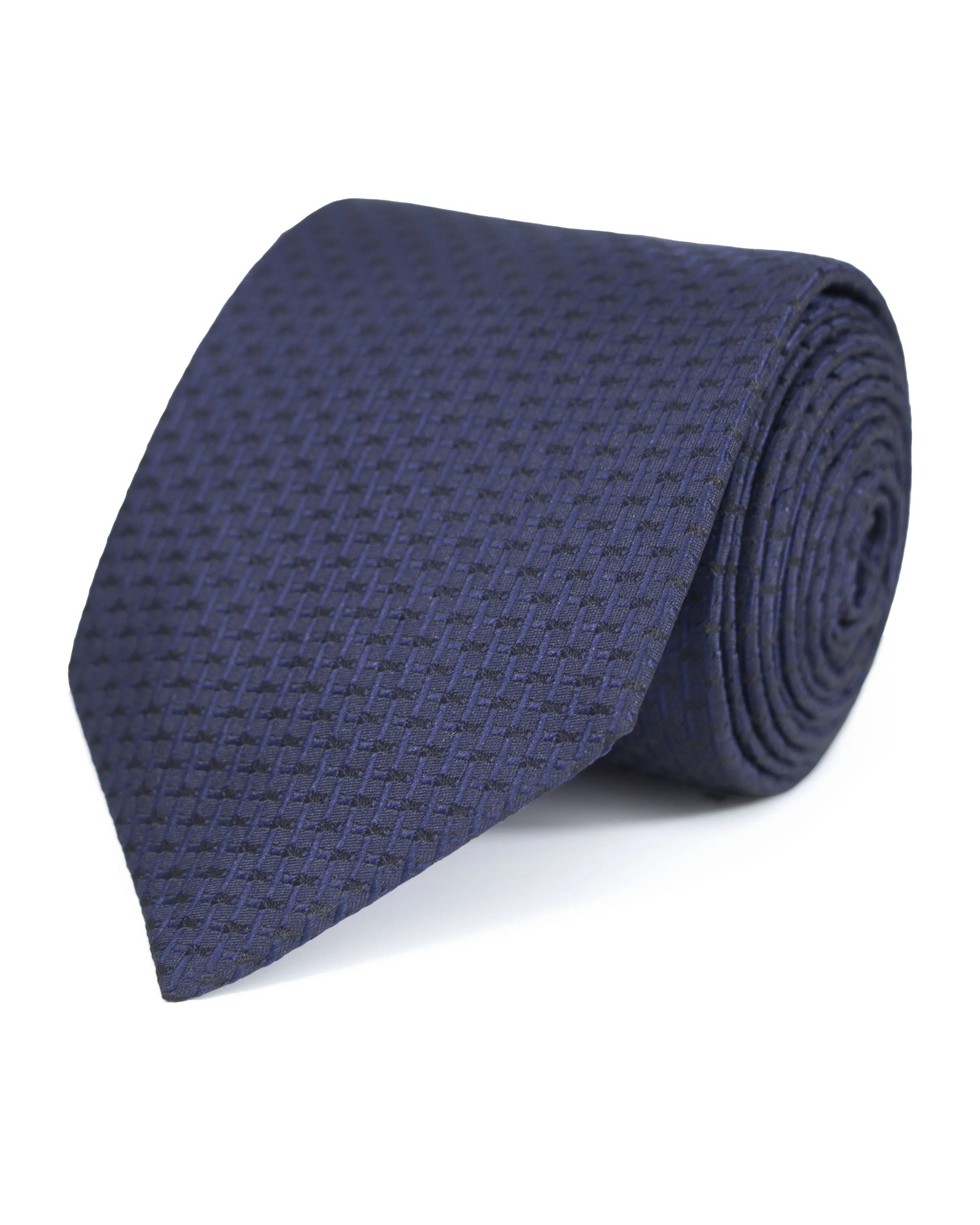 Corbata corcel con diseño azul