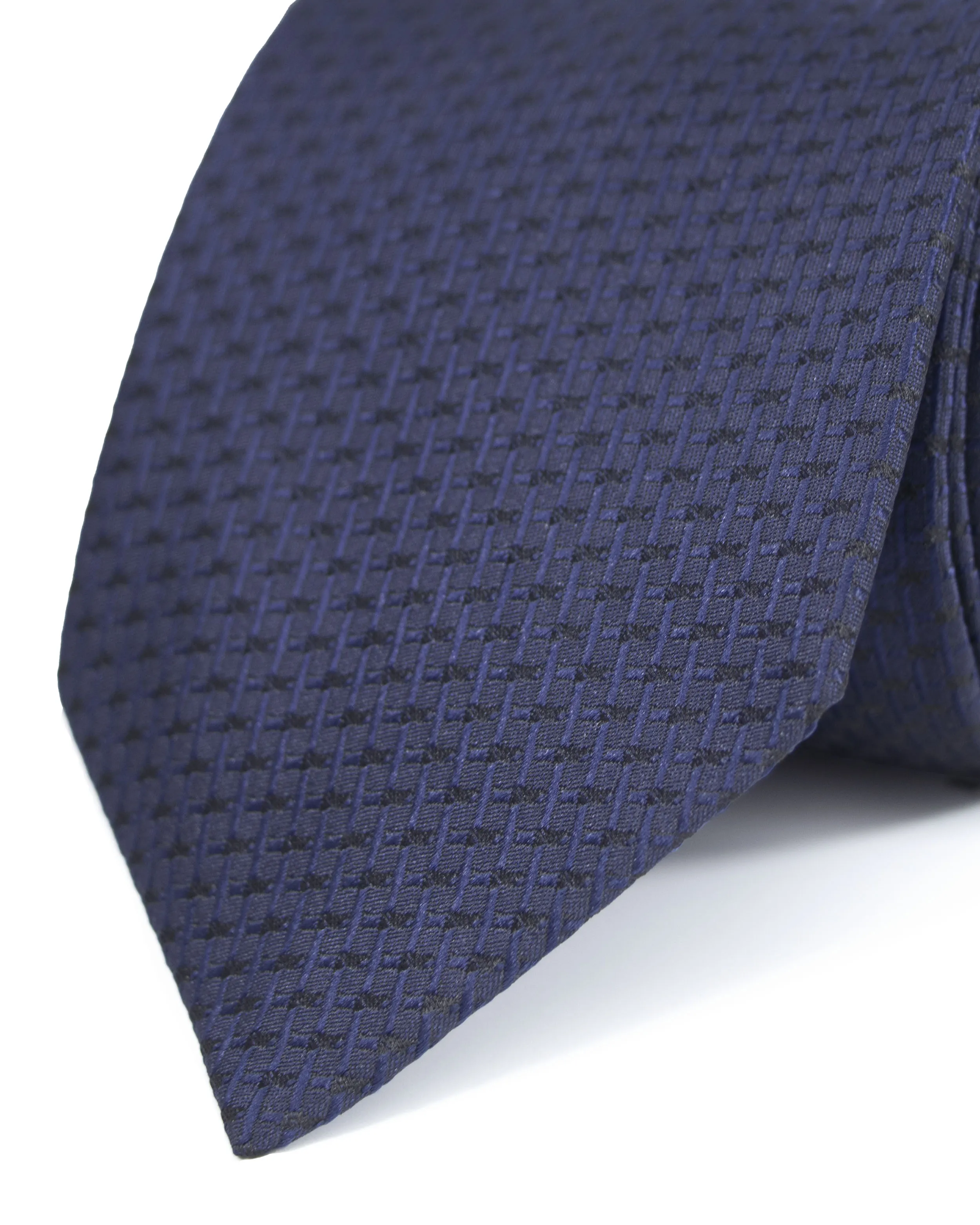 Corbata corcel con diseño azul