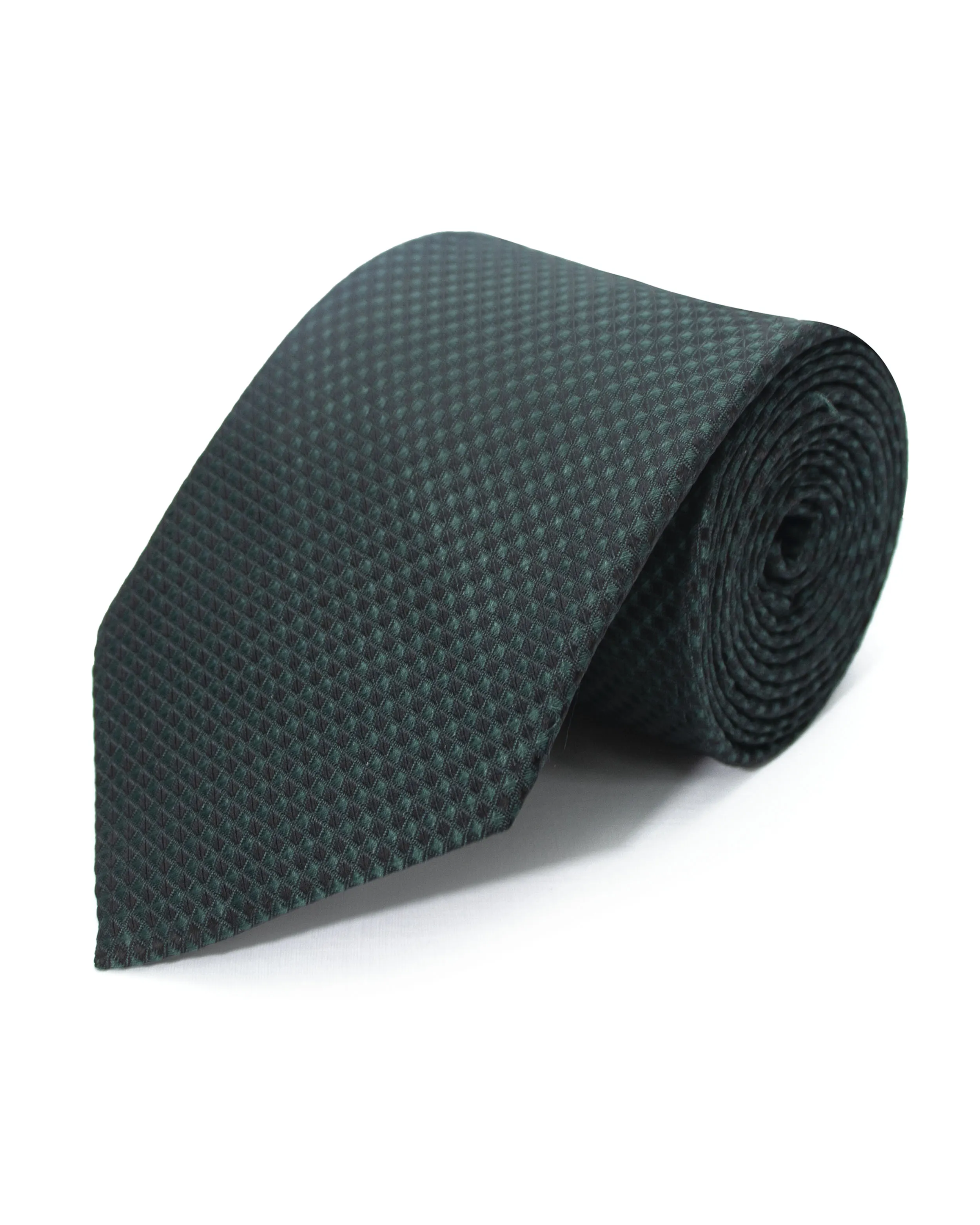 Corbata corcel con diseño verde
