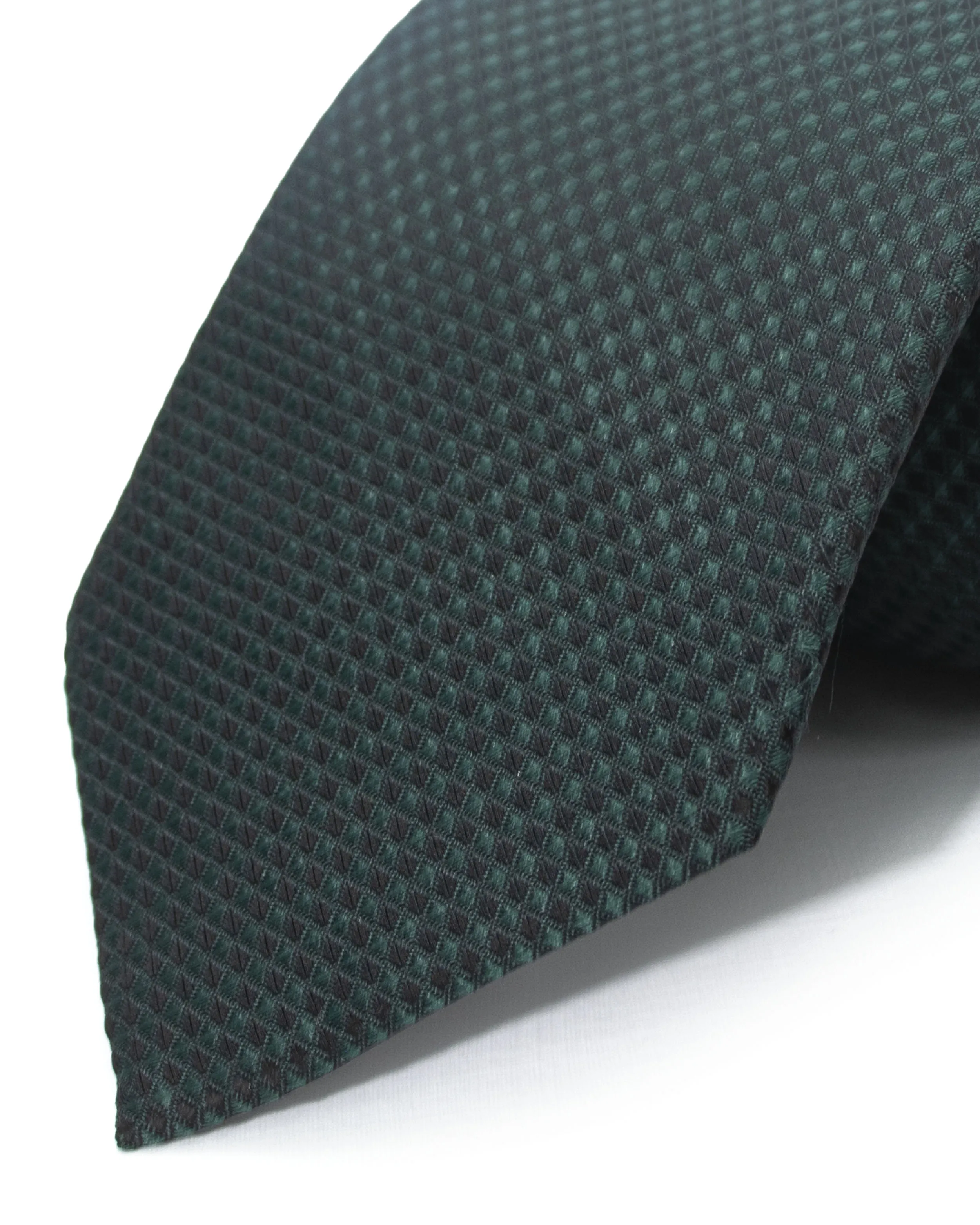 Corbata corcel con diseño verde