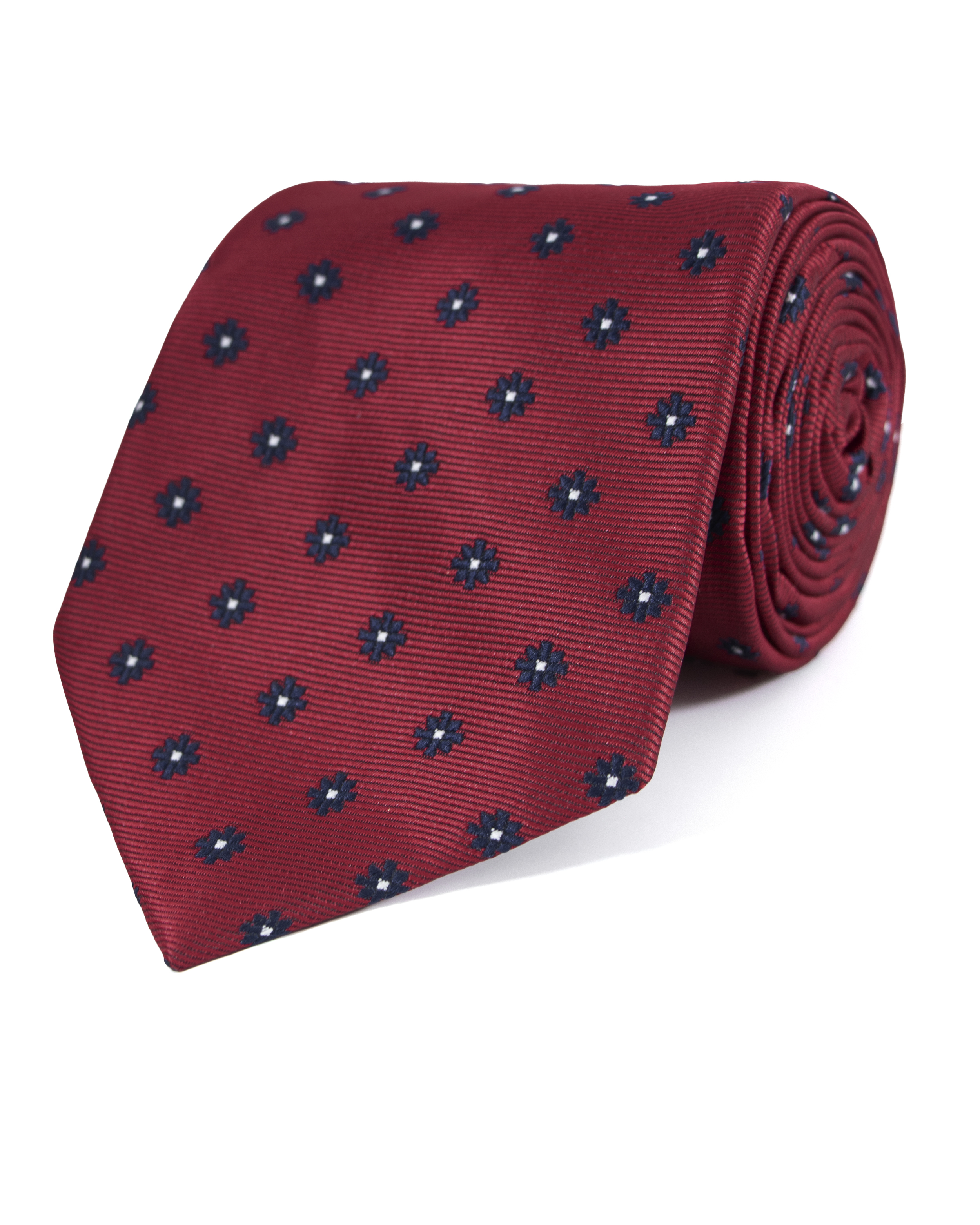 Corbata corcel con diseño vino