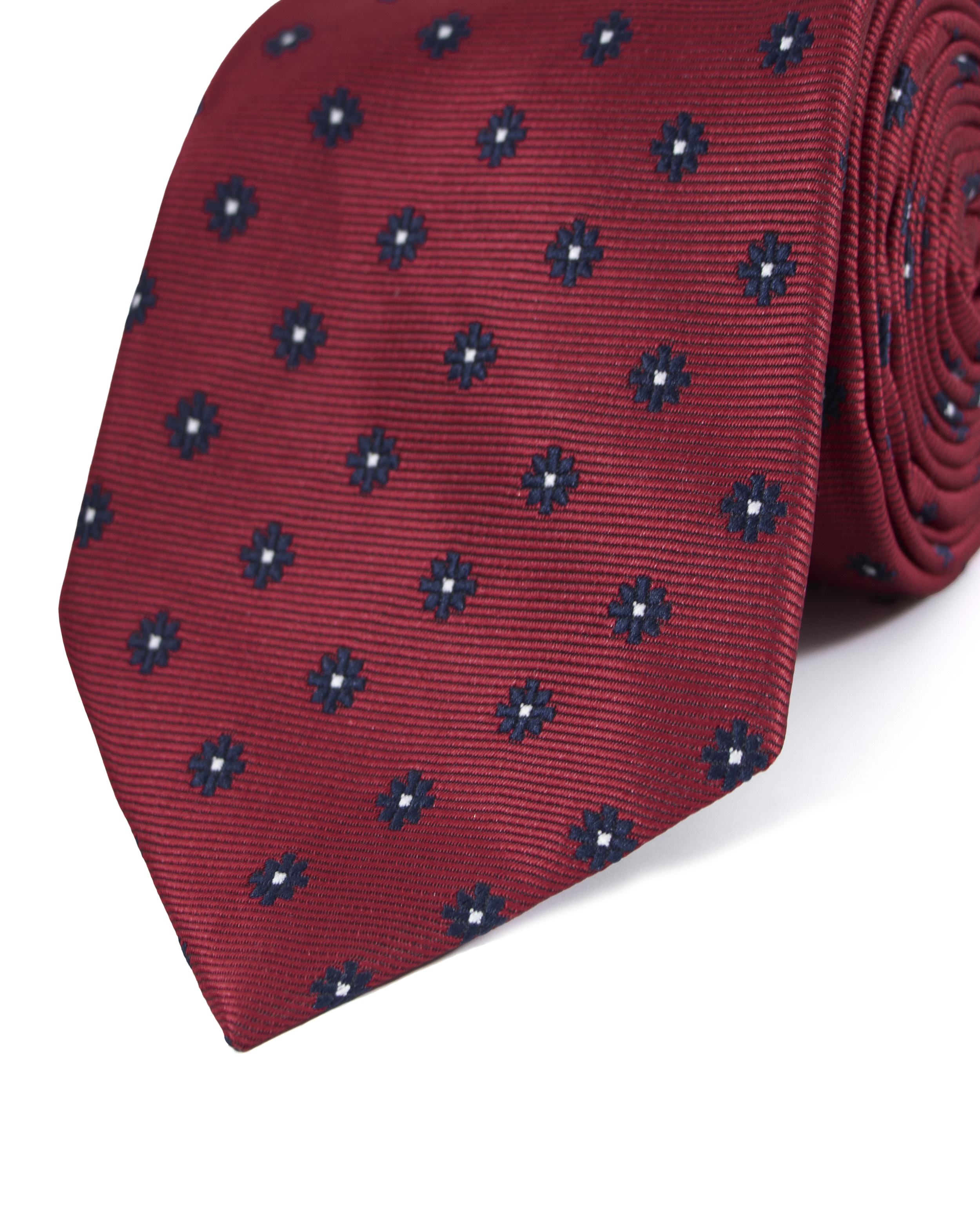 Corbata corcel con diseño vino