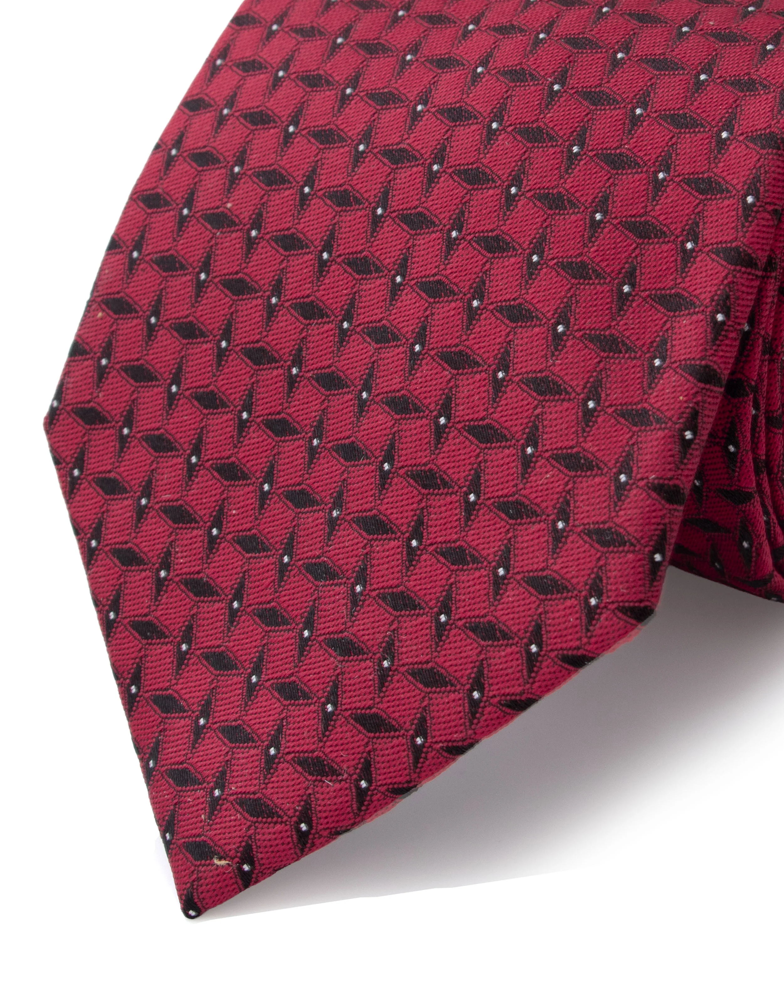 Corbata corcel con diseño vino