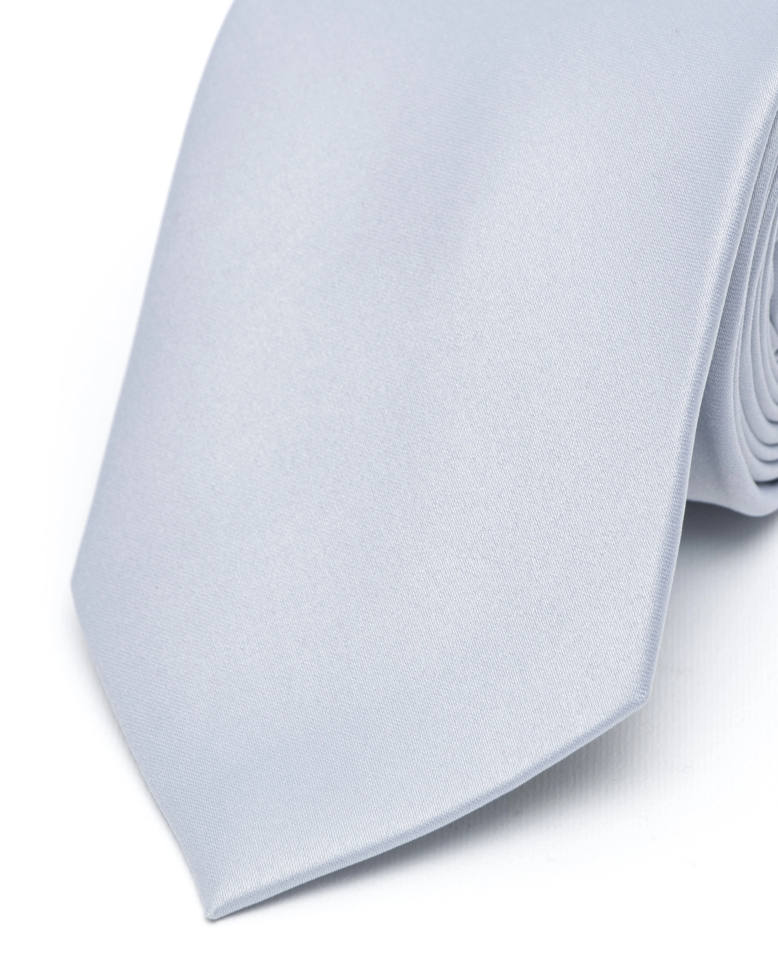 Corbata corcel lisa gris