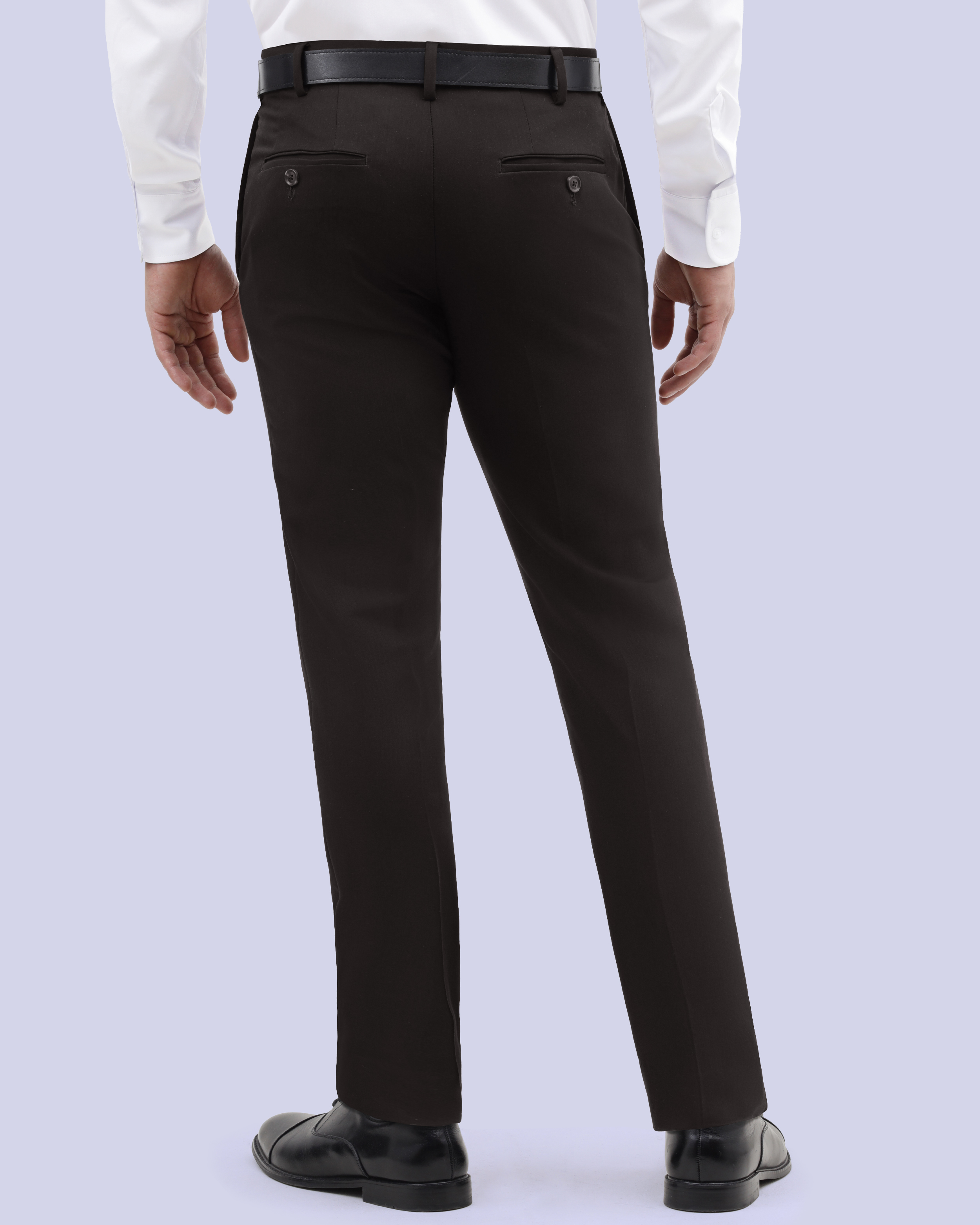 Pantalón de vestir slim fit café active flex manhattan