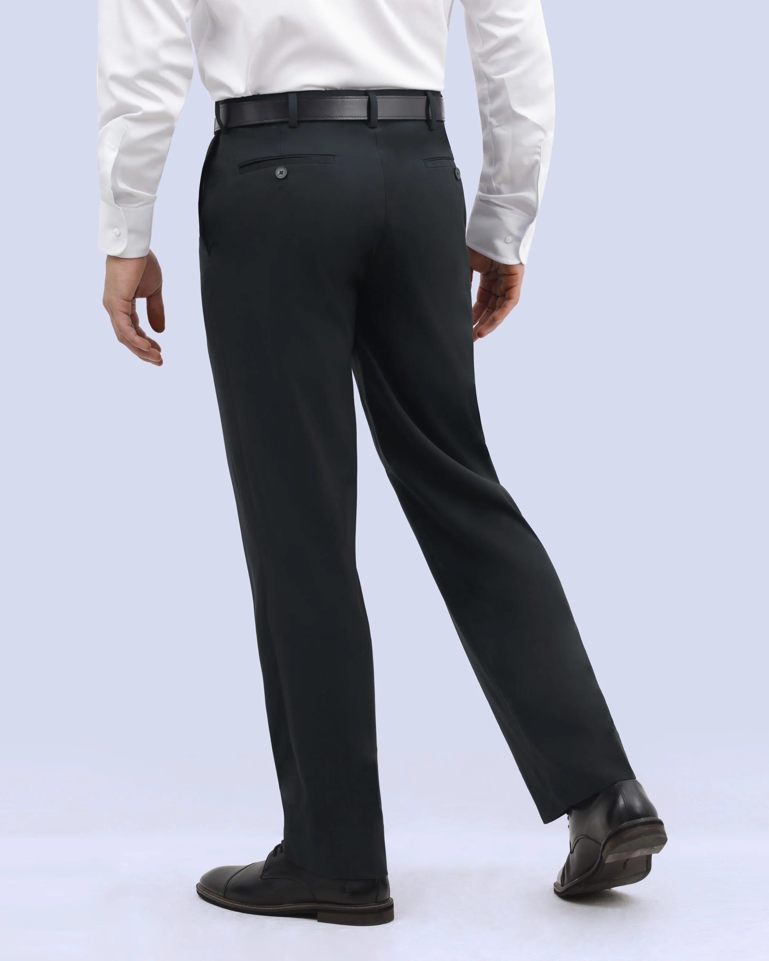 Pantalón de vestir regular fit azul manhattan
