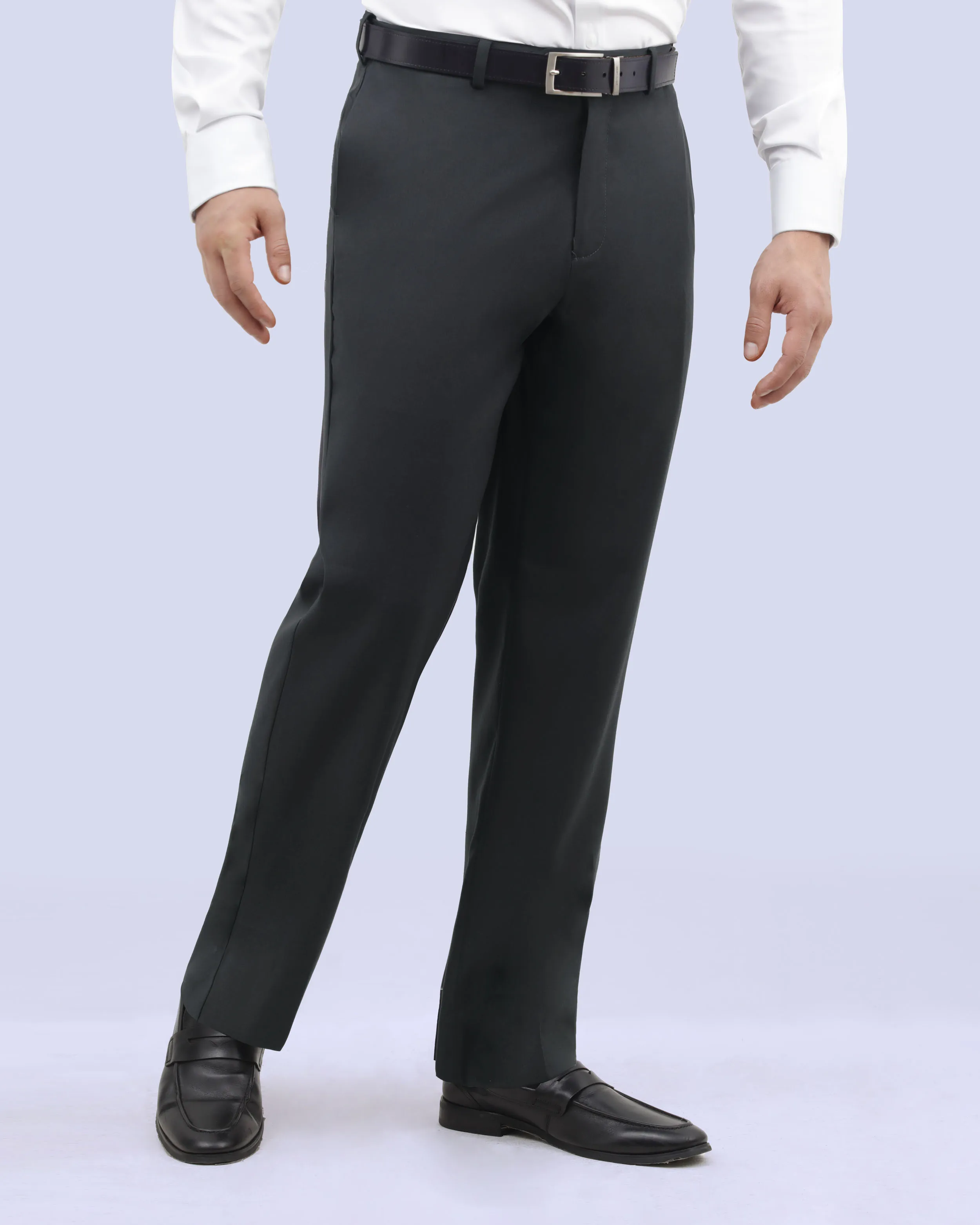 Pantalón de vestir regular fit gris manhattan