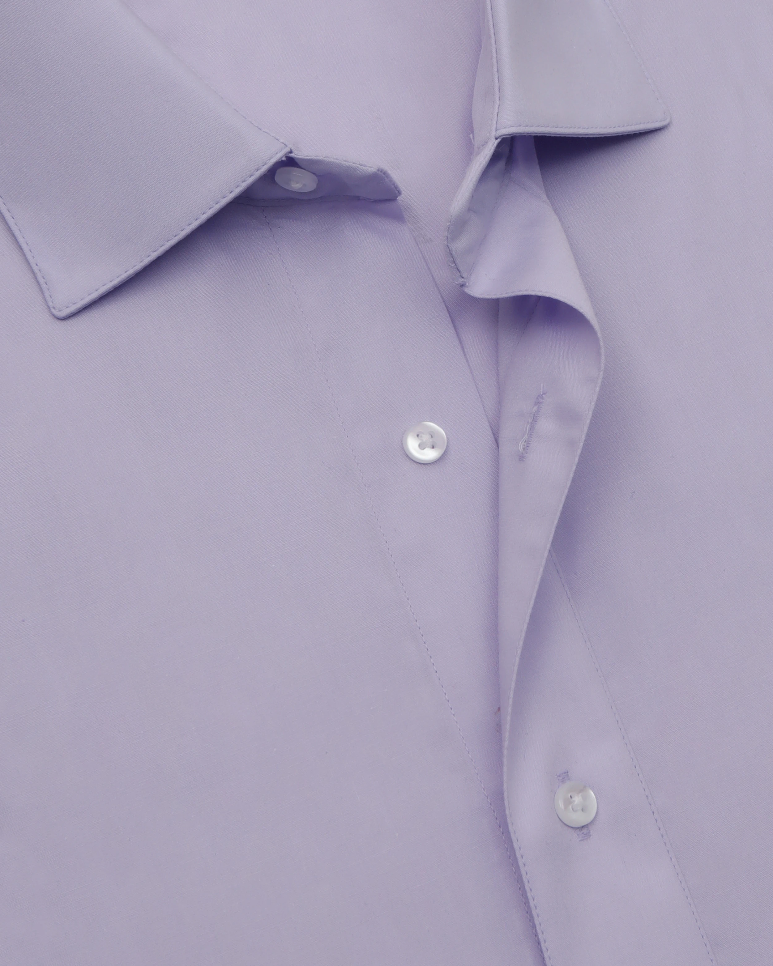 Camisa de vestir lisa manga larga morado slim fit