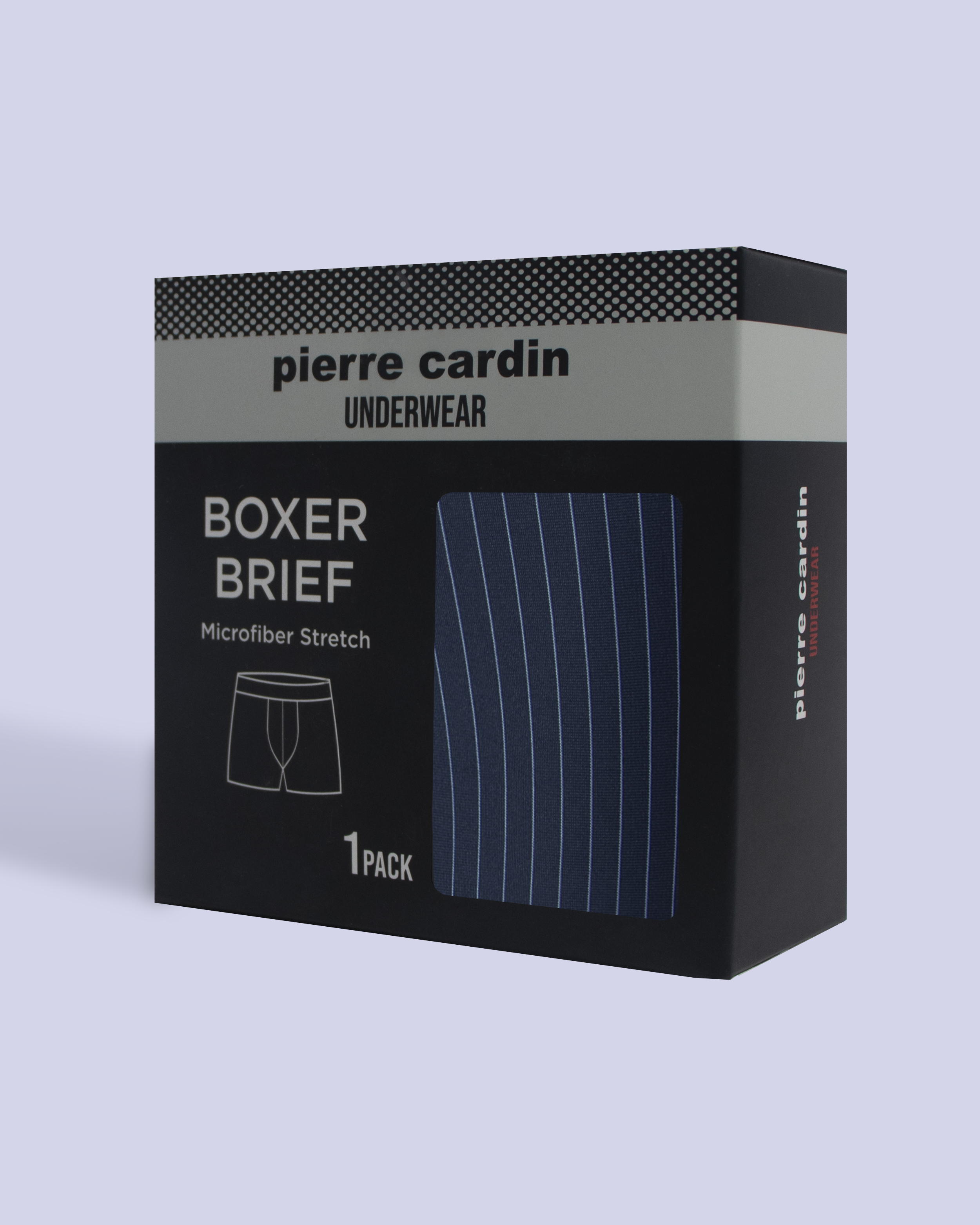 Boxer microfiber stretch azul