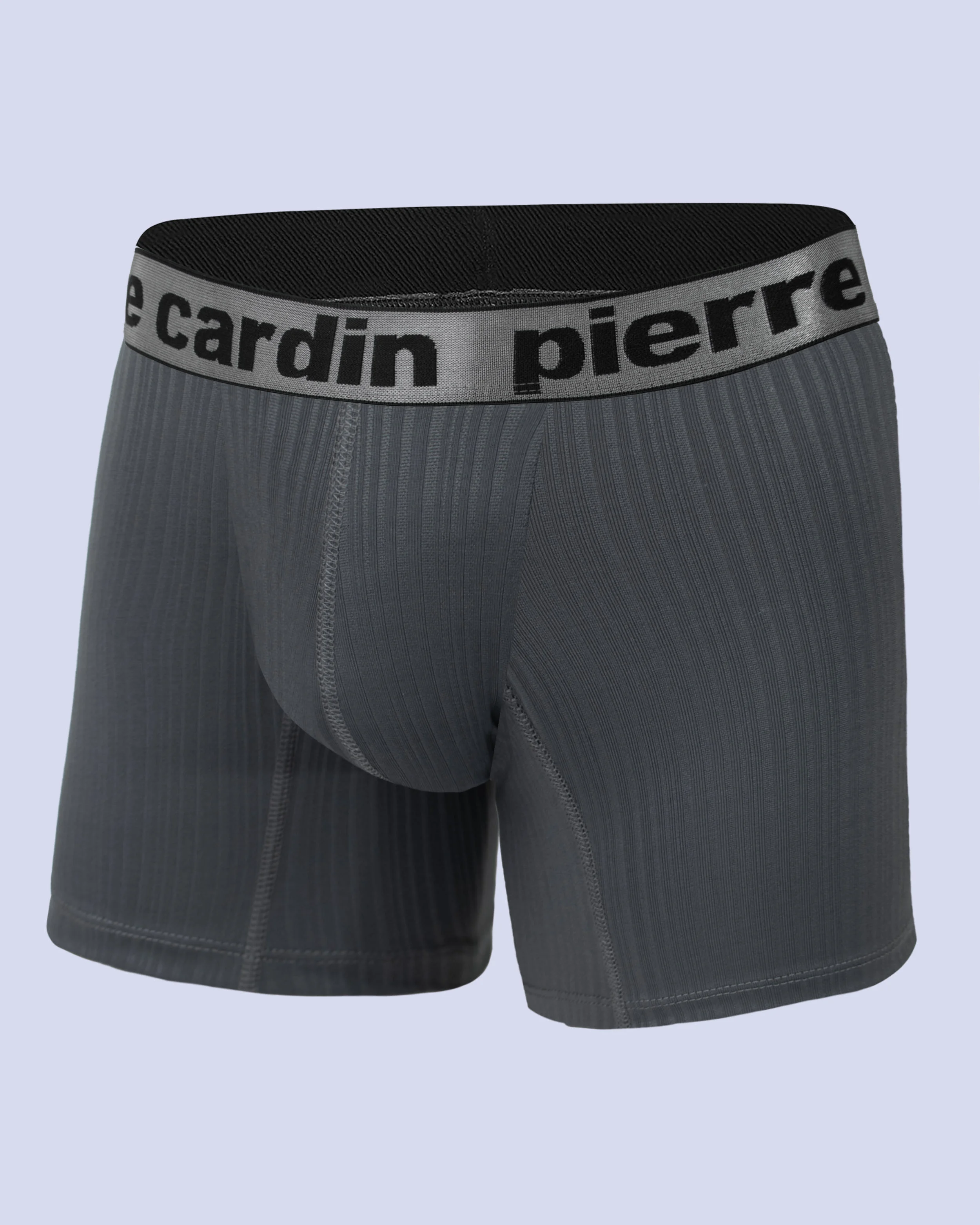 Boxer microfiber stretch gris
