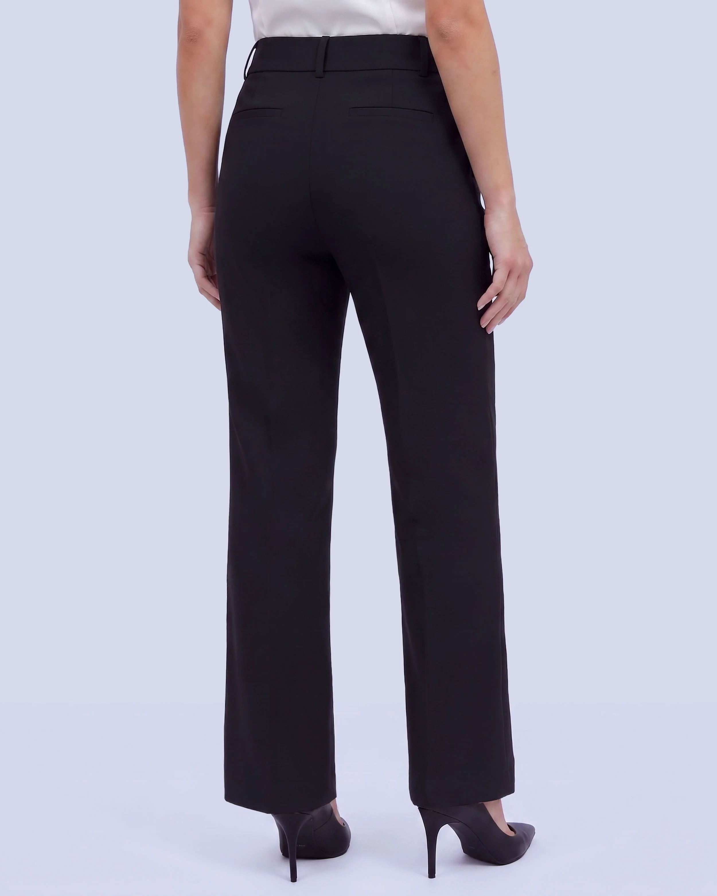 Pantalón de vestir straight azul