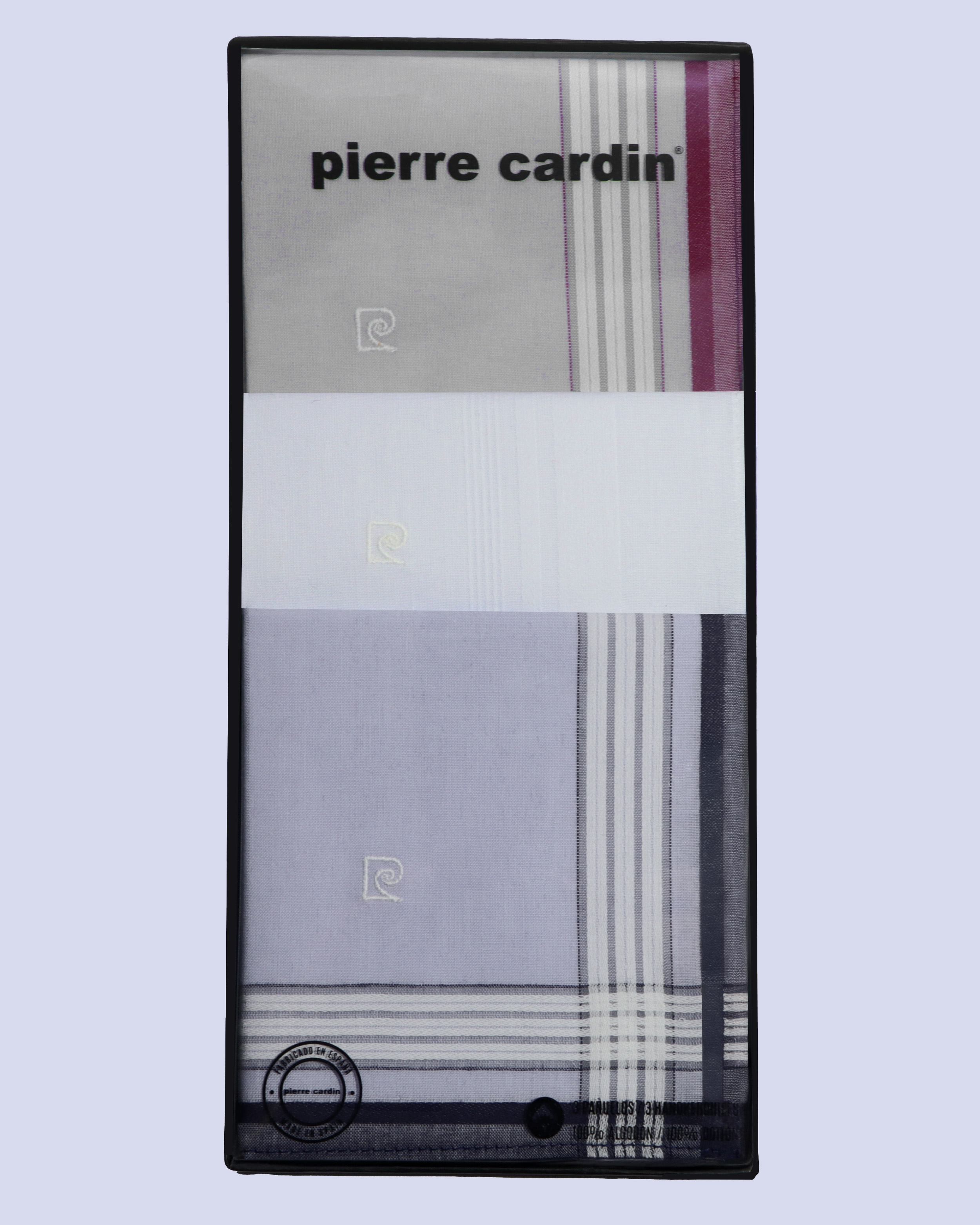 Set de 3 pañuelos con diseños