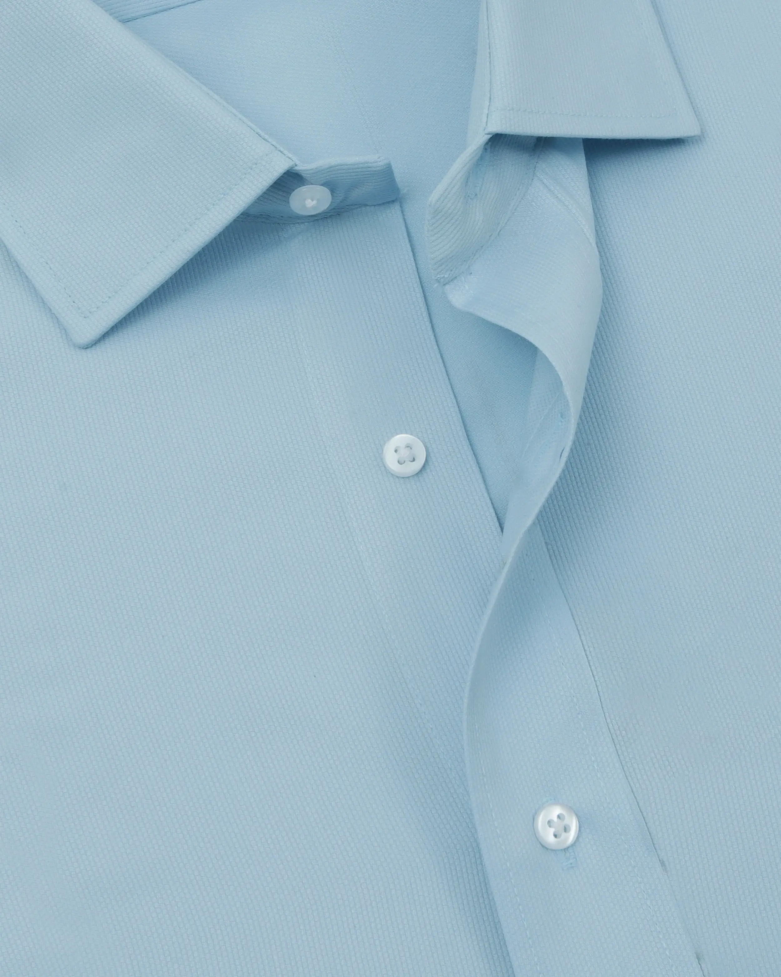 Camisa de vestir lisa slim fit piqué verde