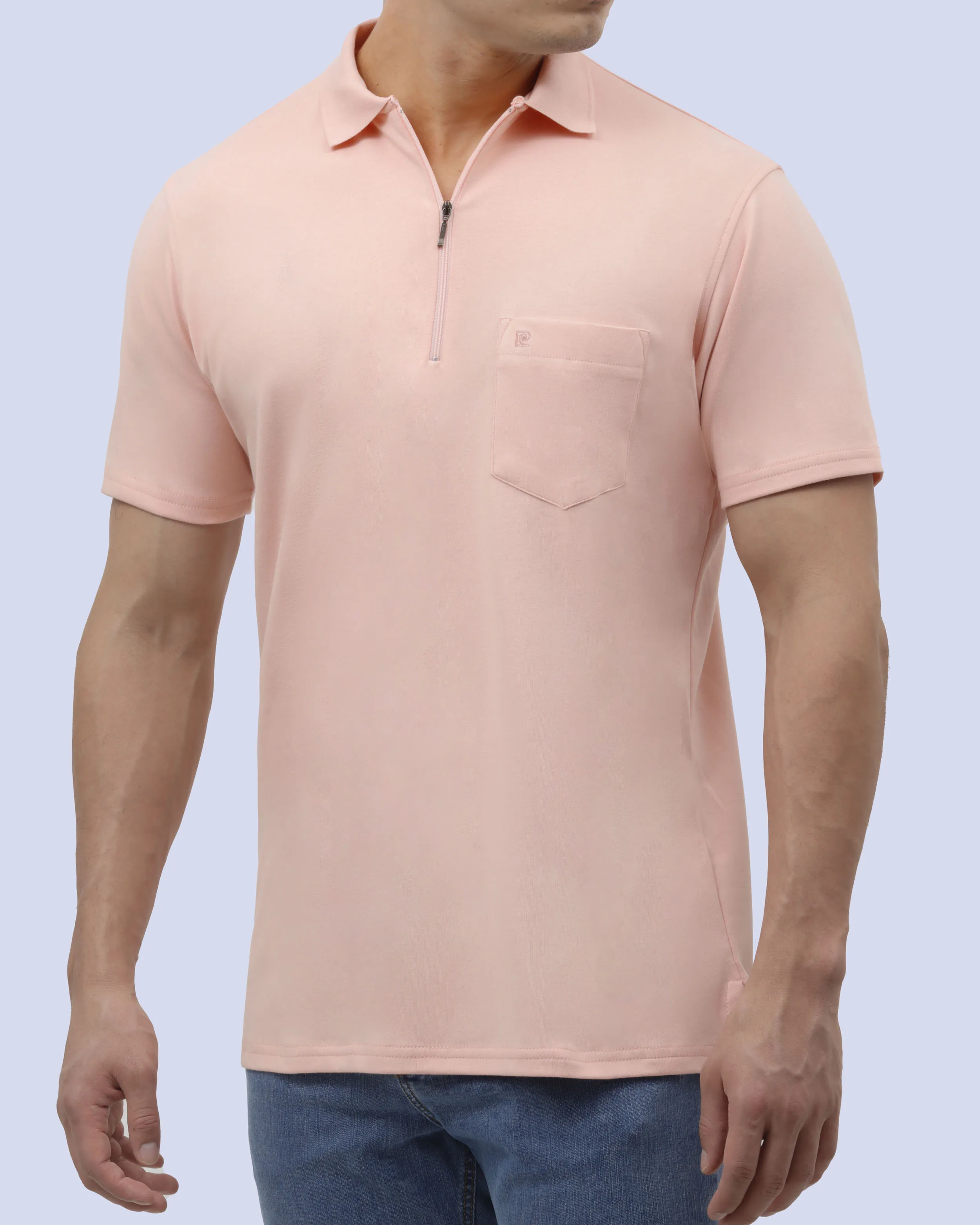 Camisa sport premium cotton d+ rosada