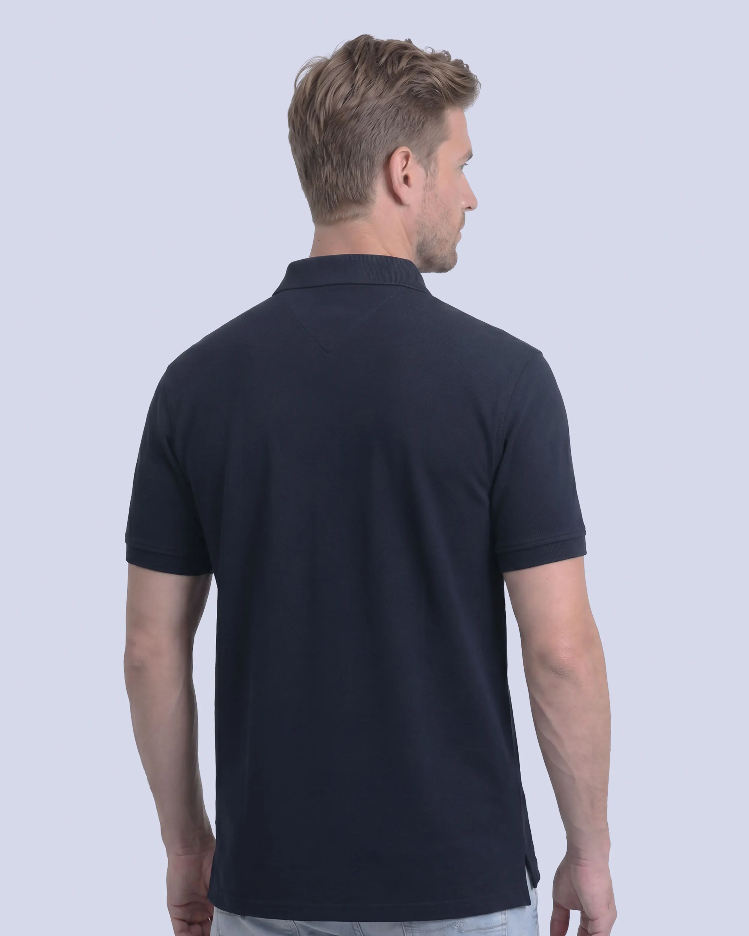 Camisa sport premium cotton d+ azul