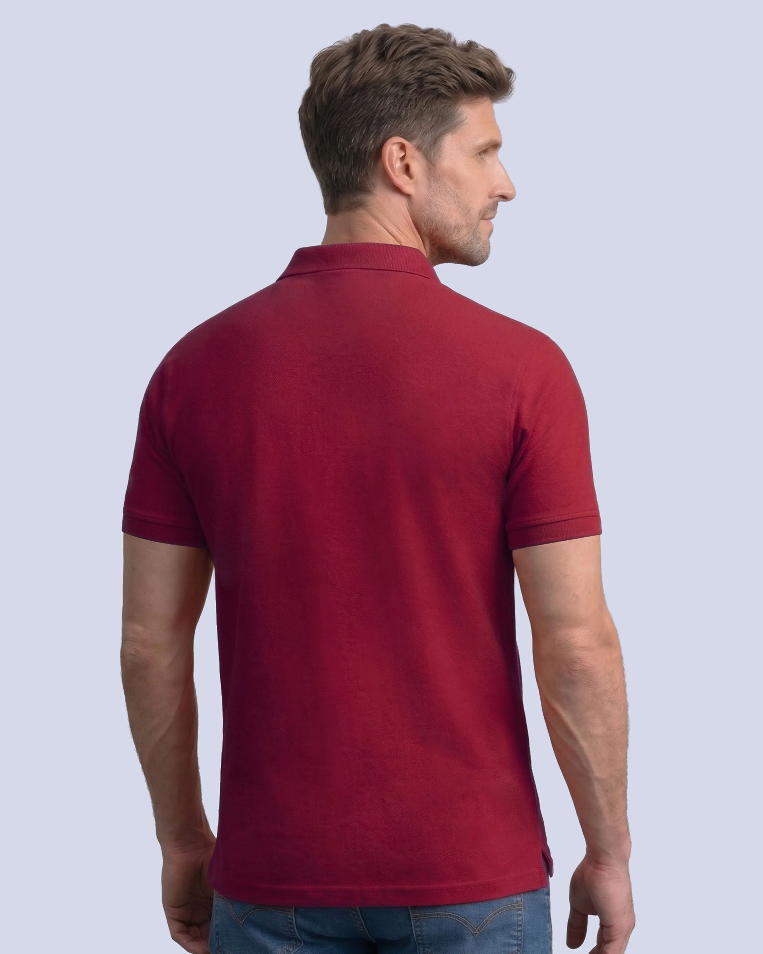 Camisa sport premium cotton d+ roja