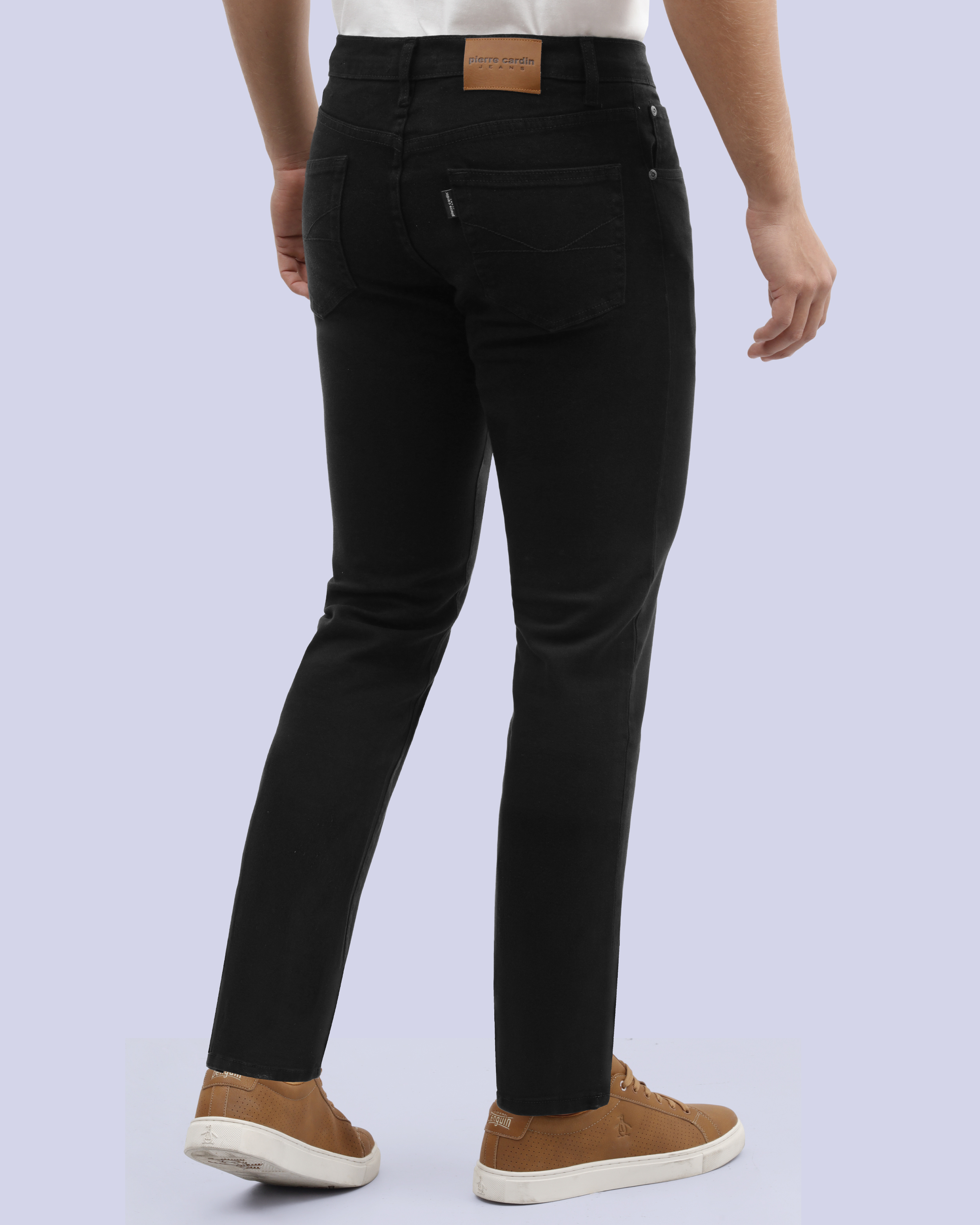 Jeans twill 711 slim fit negro básico