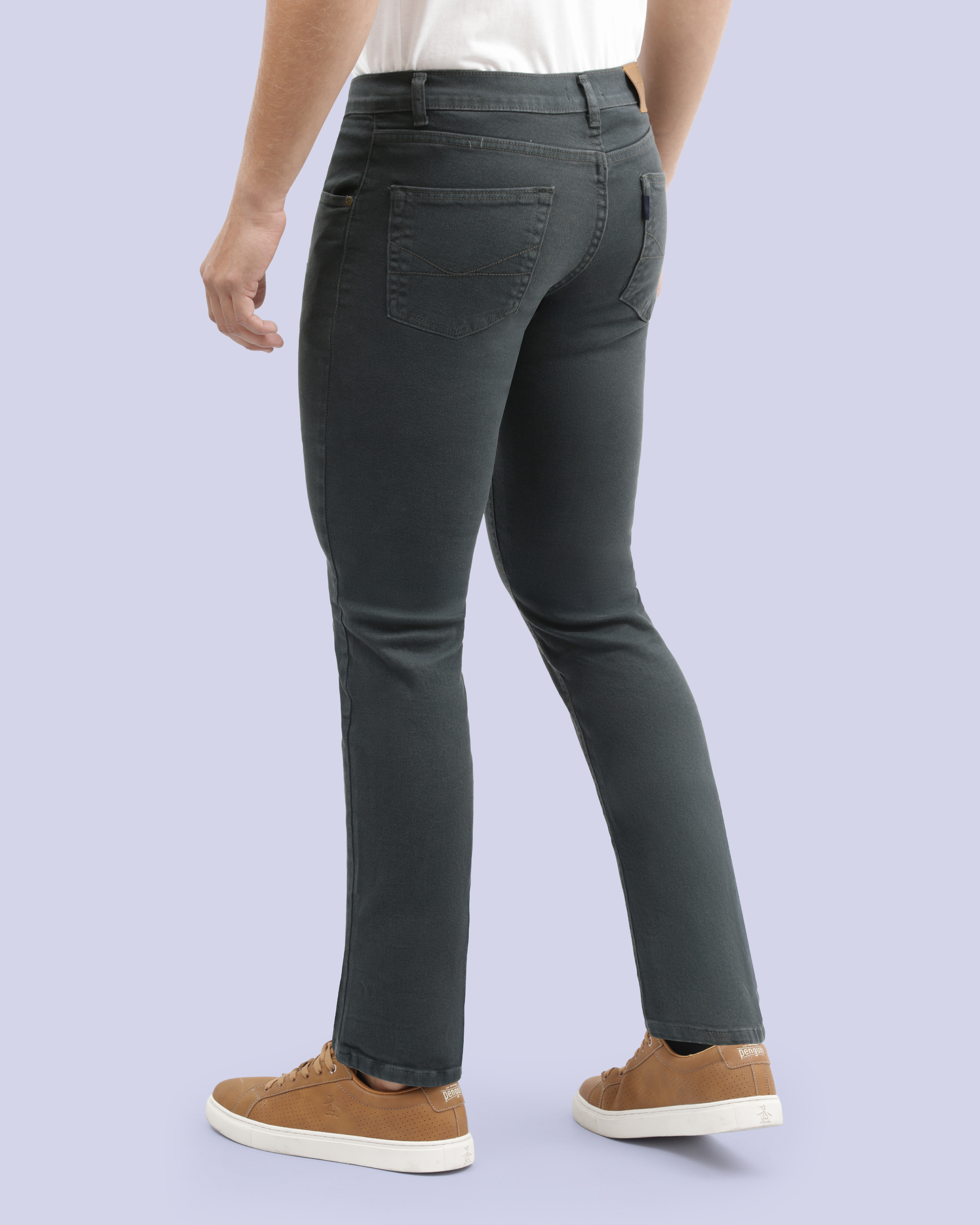 Jeans twill 711 slim fit gris