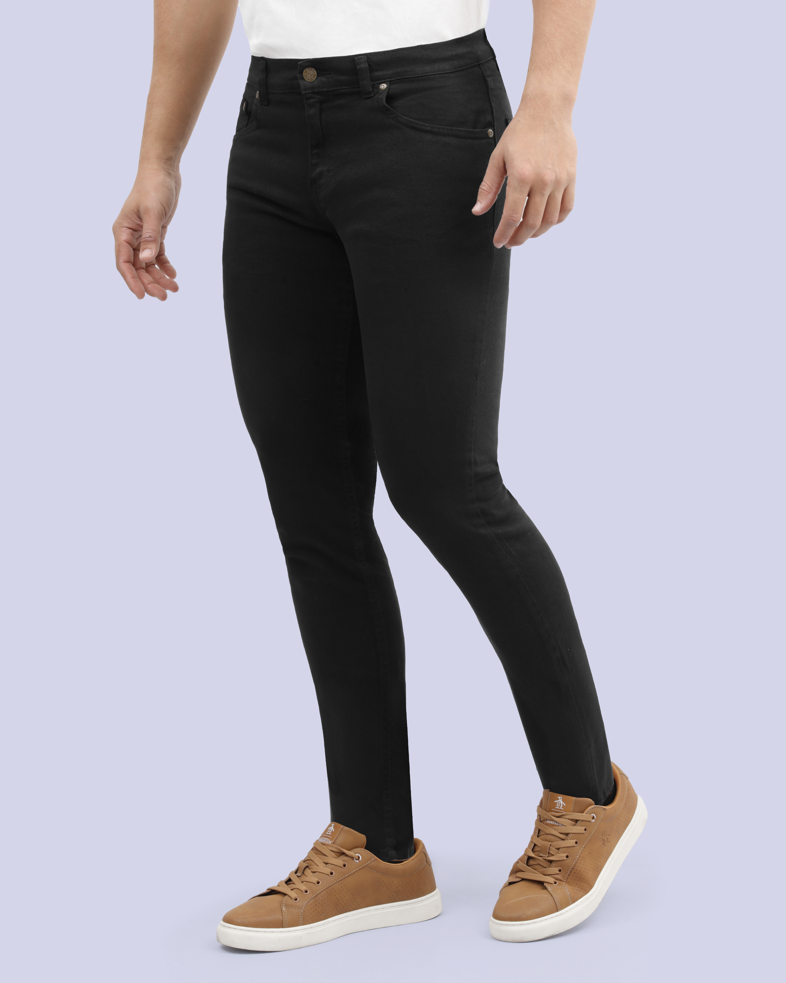 Jeans 721 skinny twill stretch negro