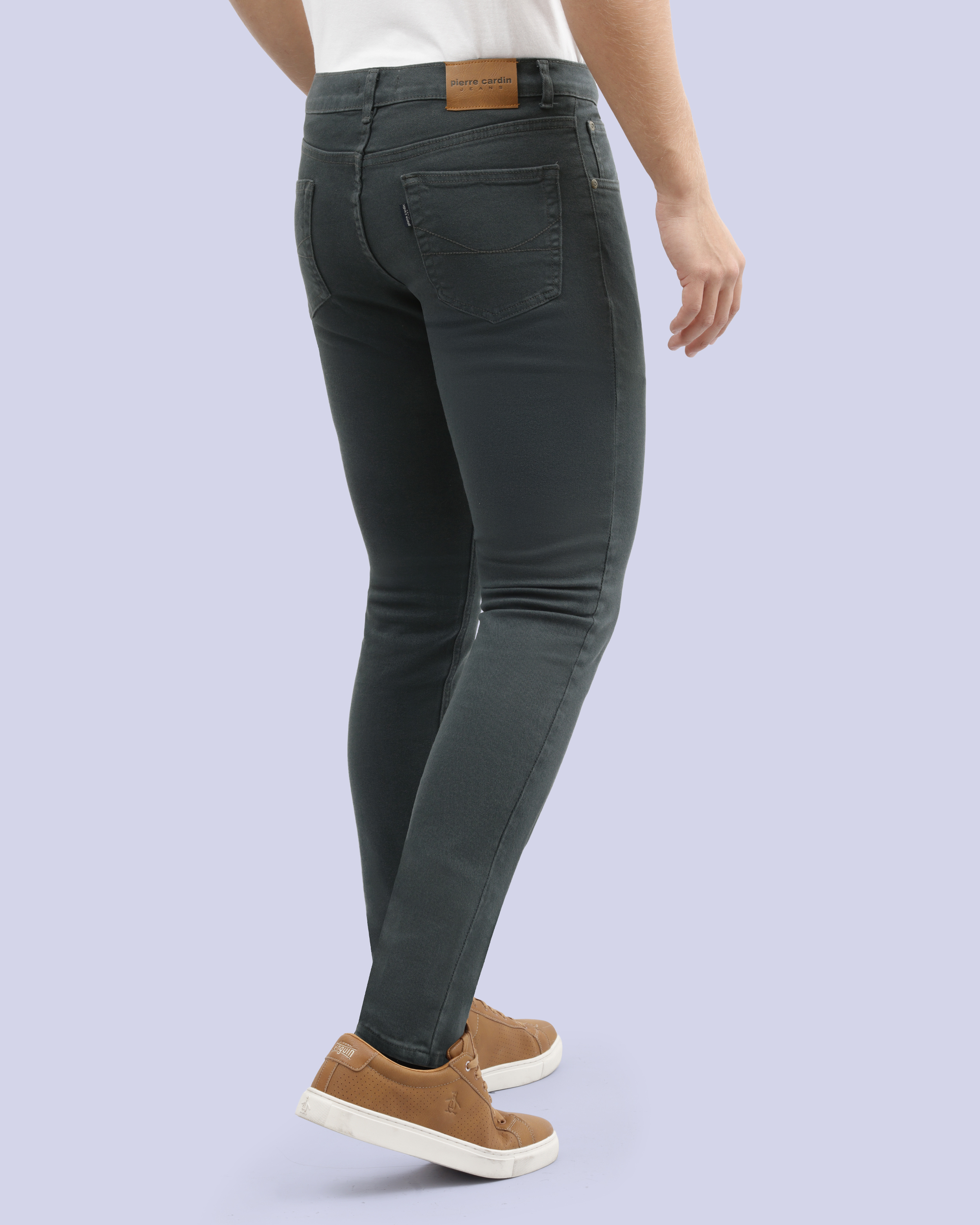 Jeans 721 skinny twill stretch gris