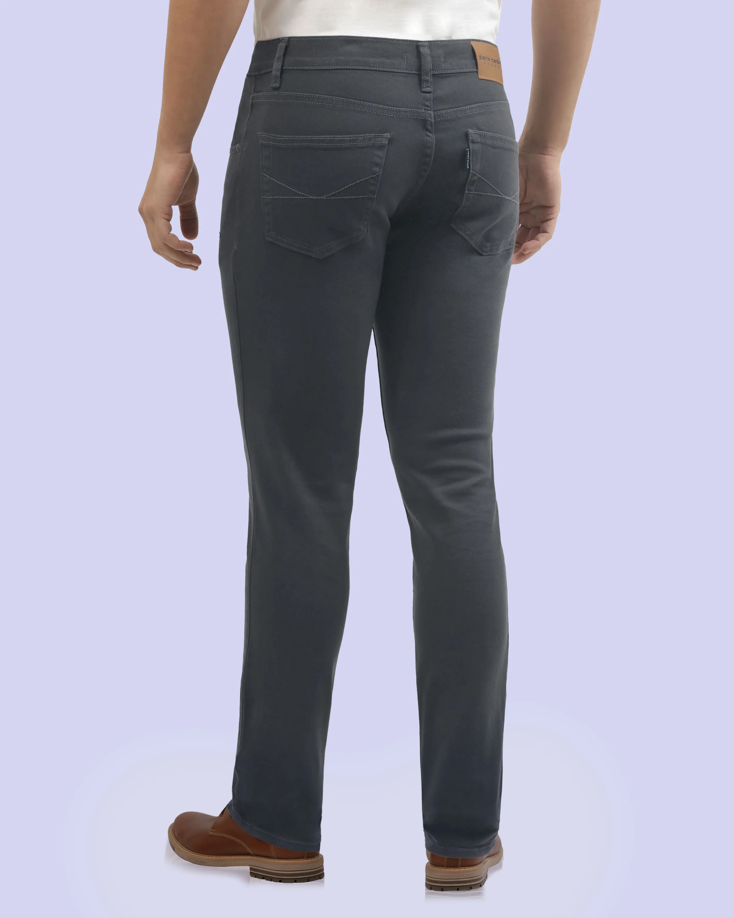 Jeans 721 skinny twill stretch gris