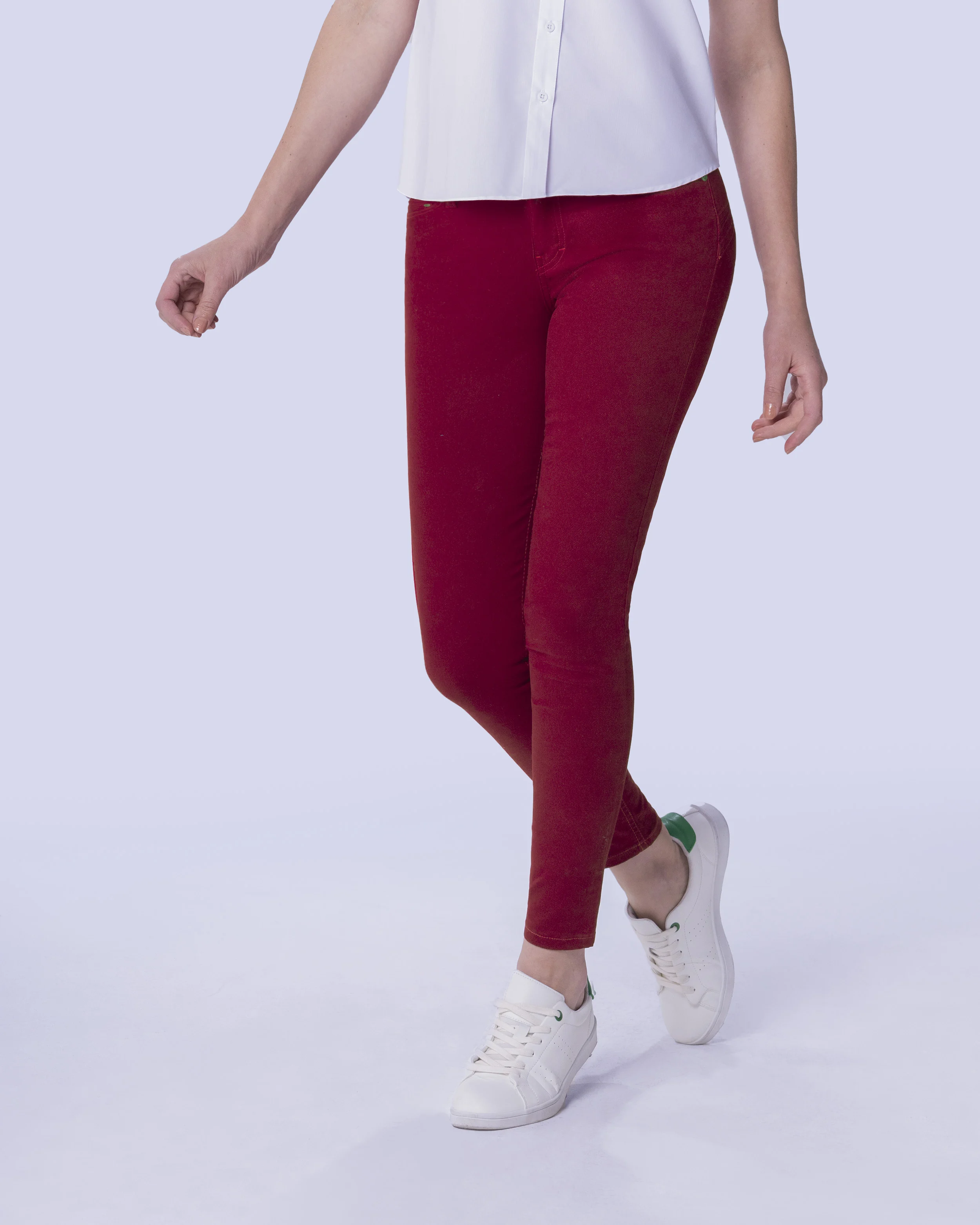 Jeans twill super skinny levanta pompa 451 vino