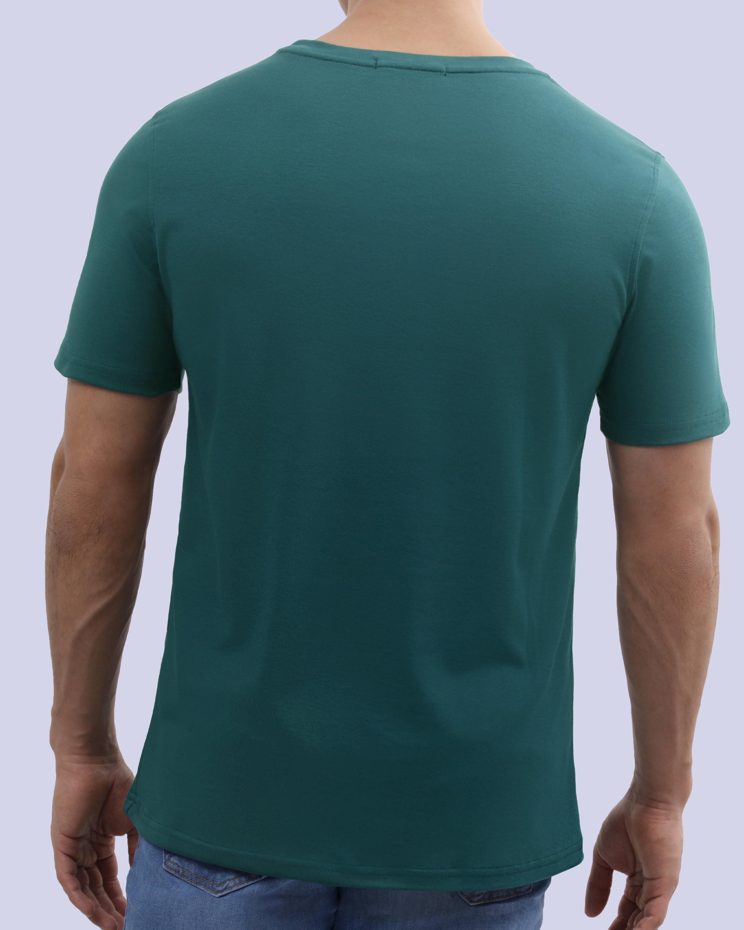Camiseta premium cotton d+ verde oscuro