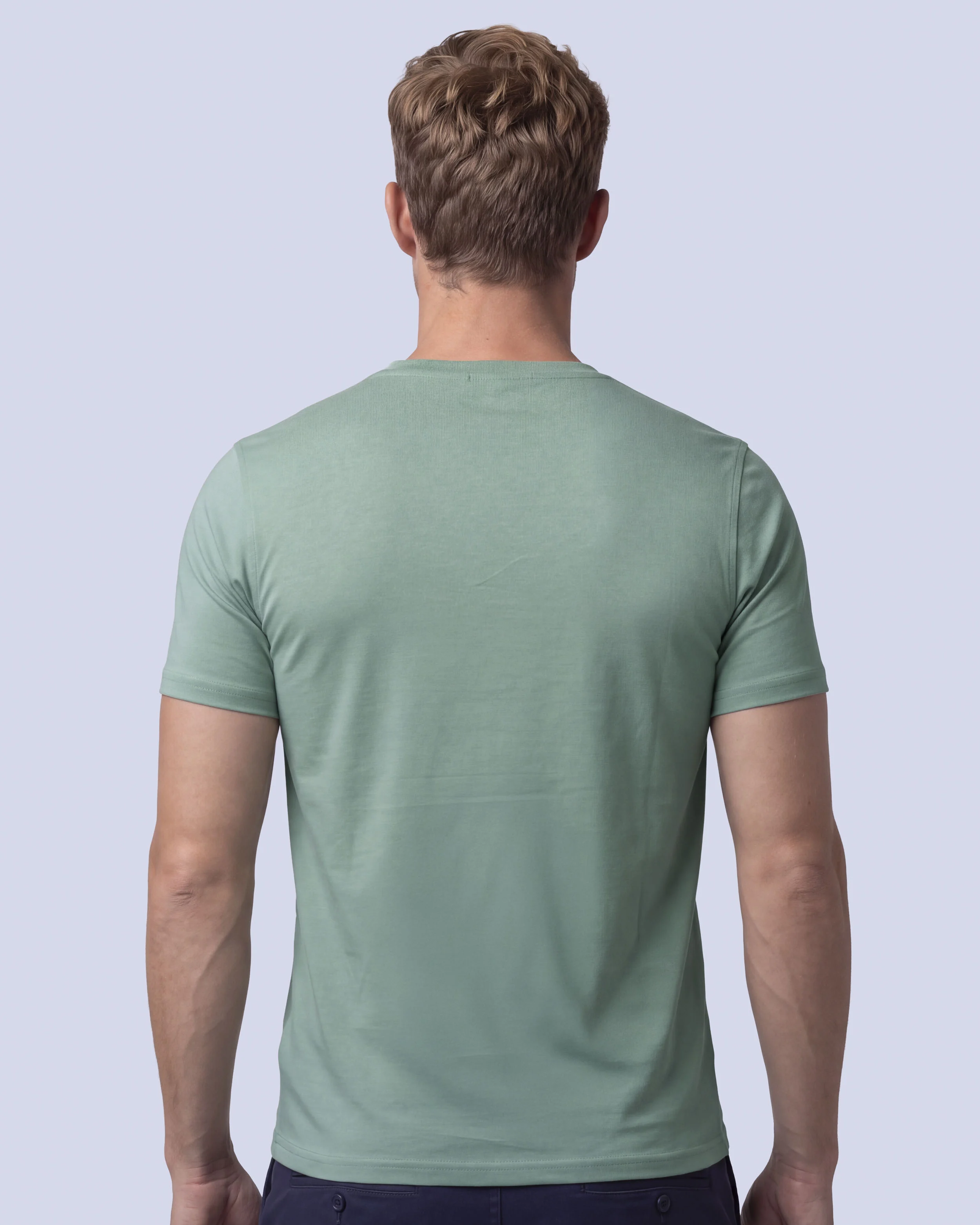 Camiseta premium cotton d+ turquesa