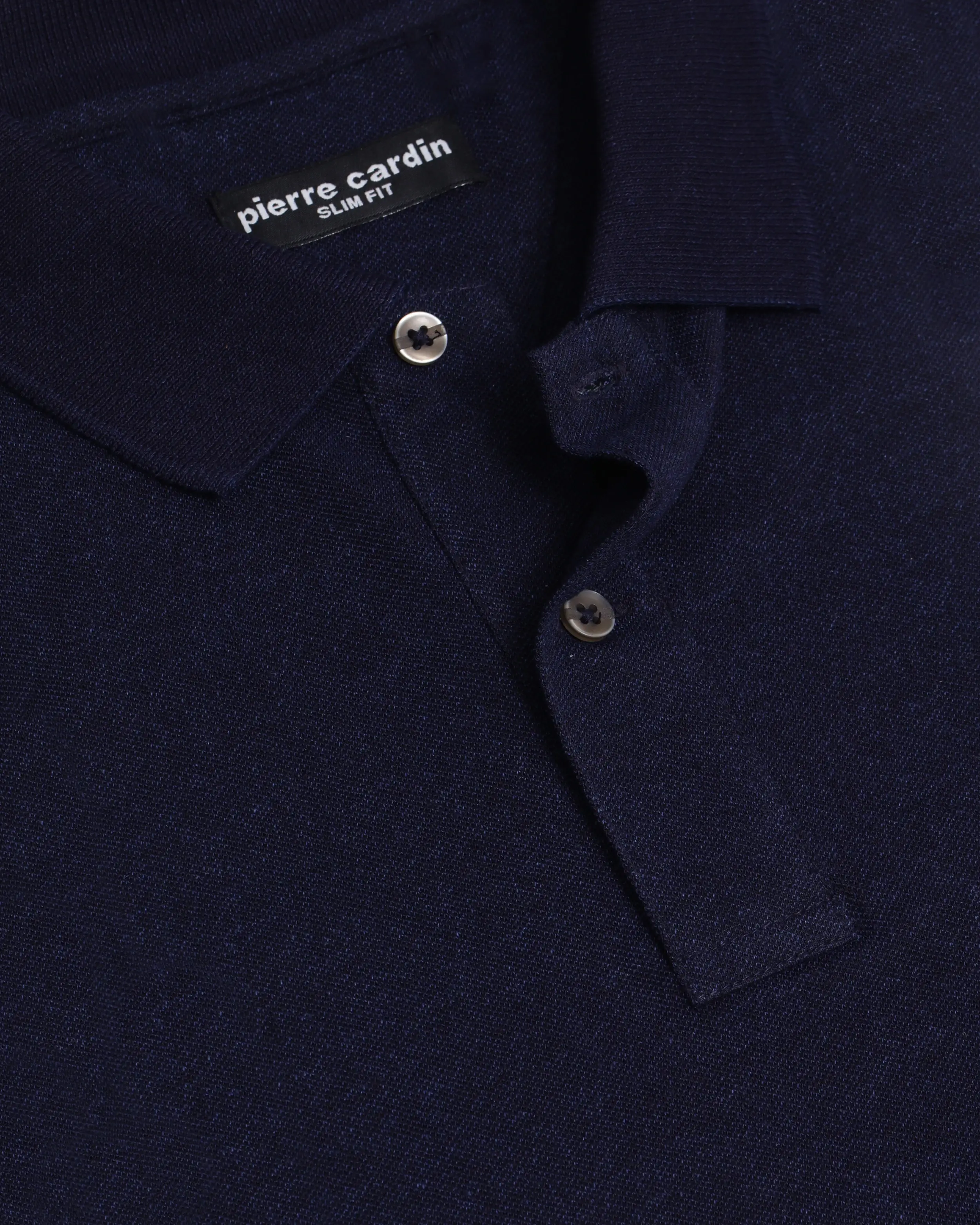 Camisa sport diseño slim fit manga corta azul