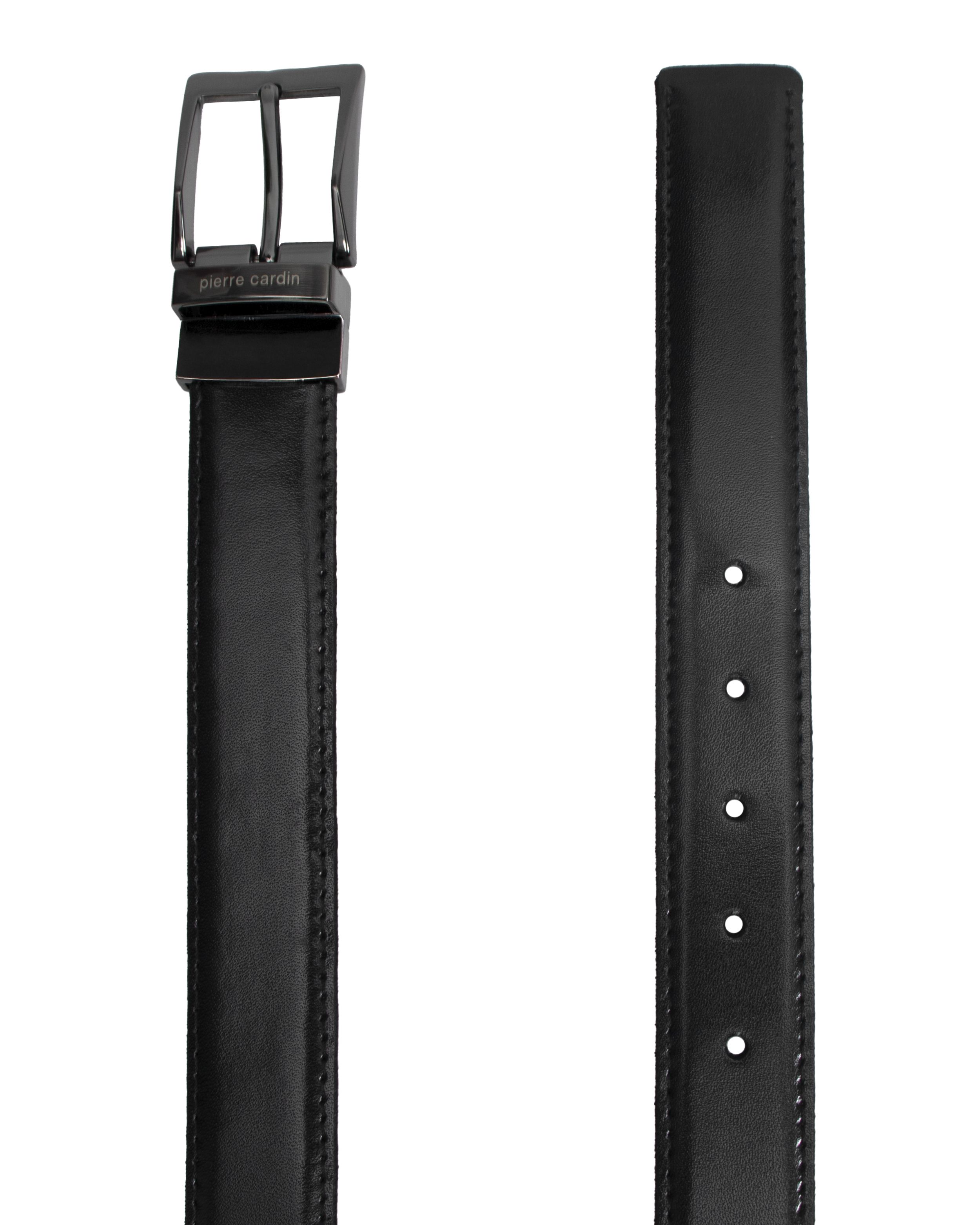 Cinturón vestir reversible negro
